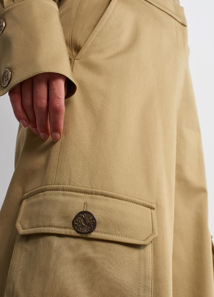 Acaria StudioCep Detaylı Geniş Paça Pantolon