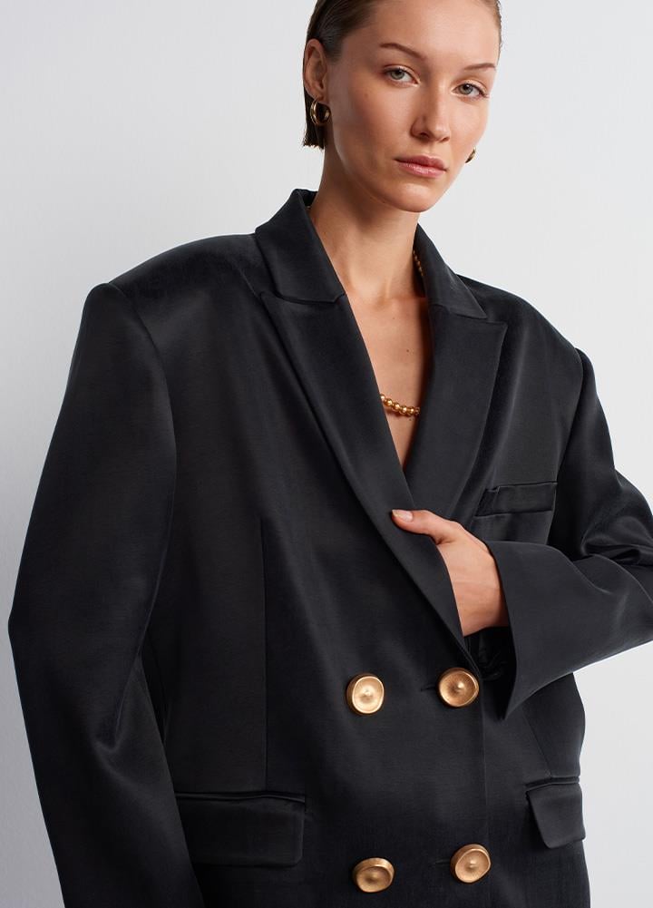 Acaria StudioKruvaze Kesim Oversize Blazer