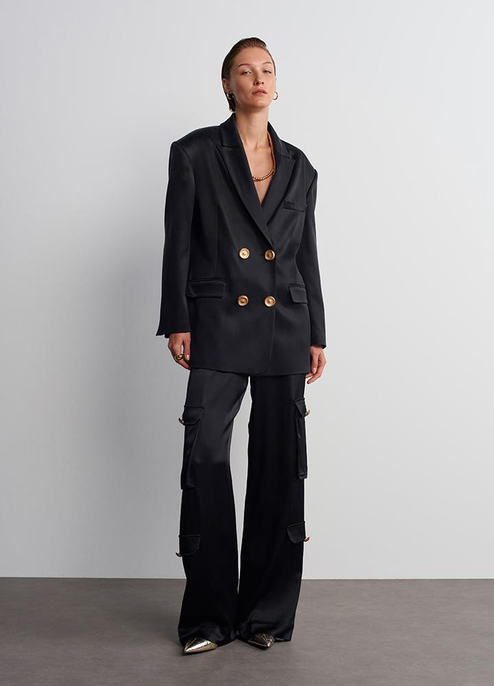 Acaria StudioKruvaze Kesim Oversize Blazer
