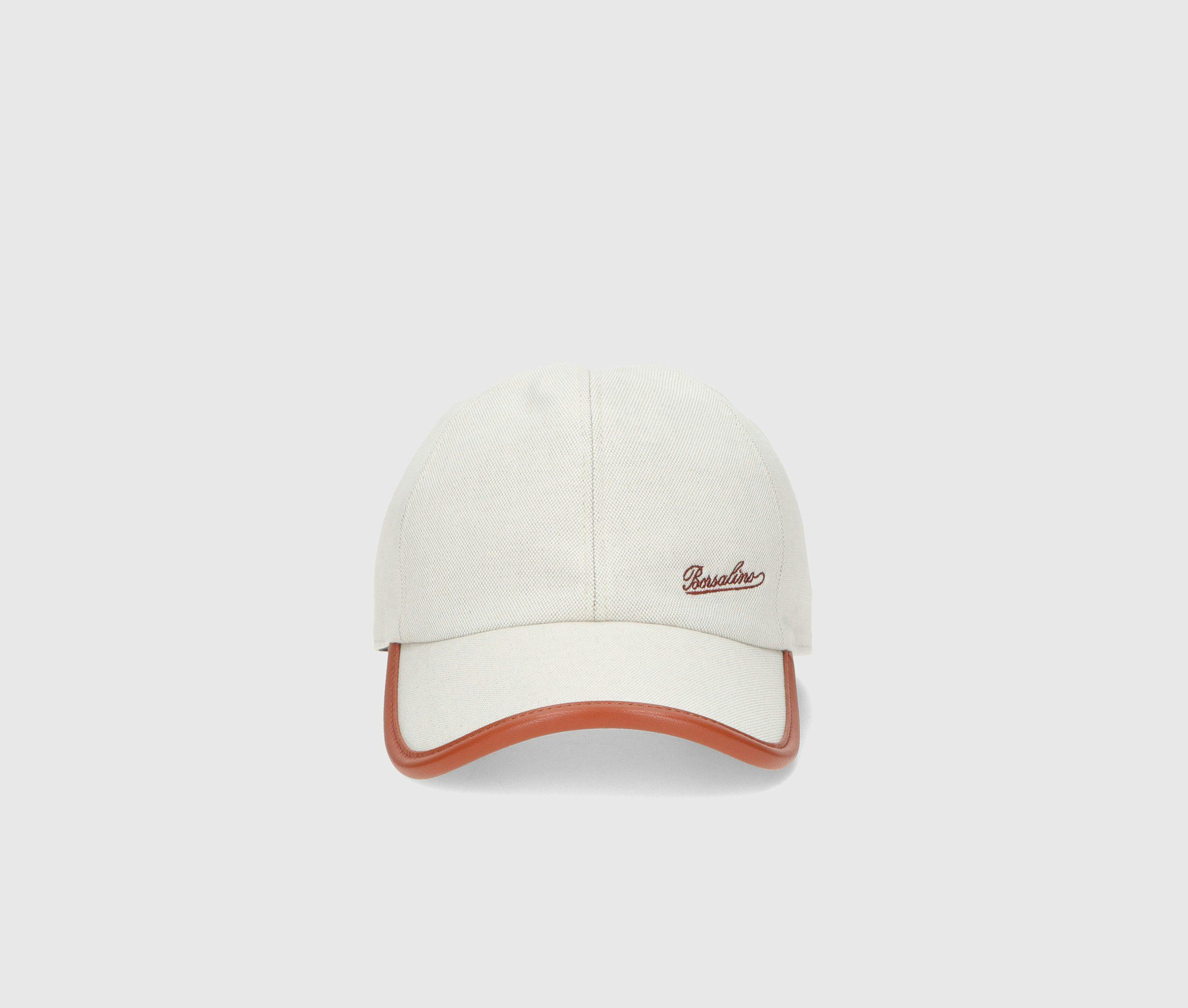 BorsalinoLogo Detaylı Erkek Şapka