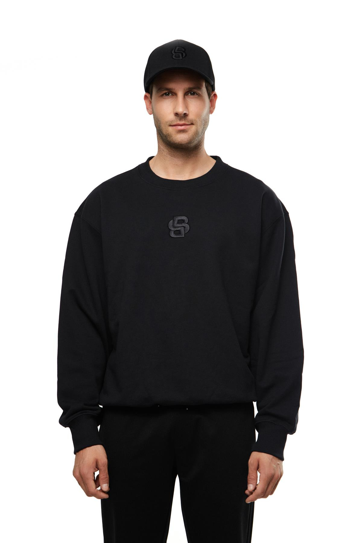 BossLogo Nakışlı Sweatshirt