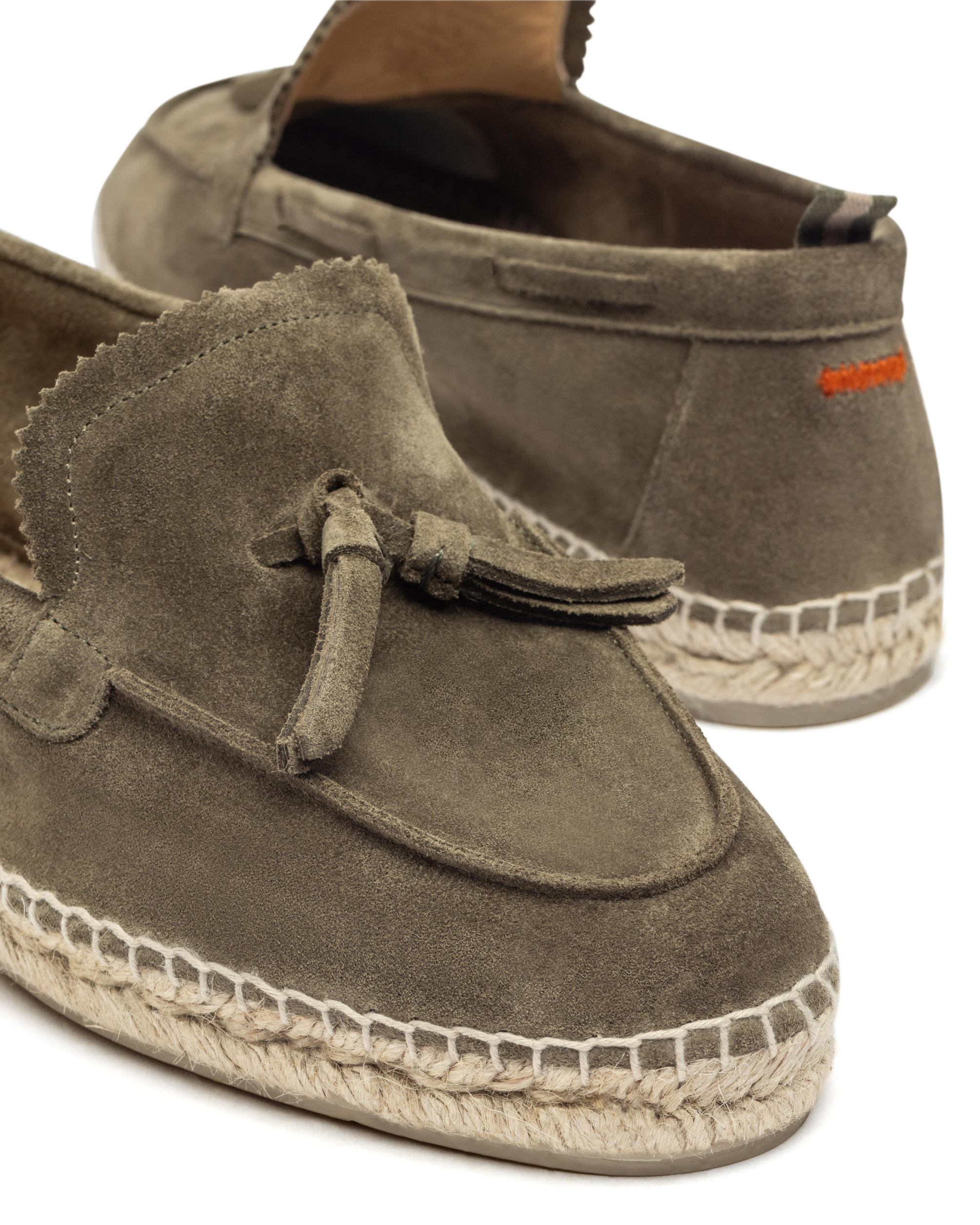 CastanerYeşil Süet Espadril