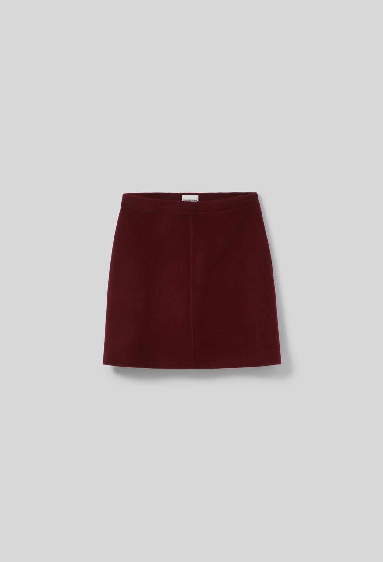 Claudie PierlotBordo Mini Yün Etek