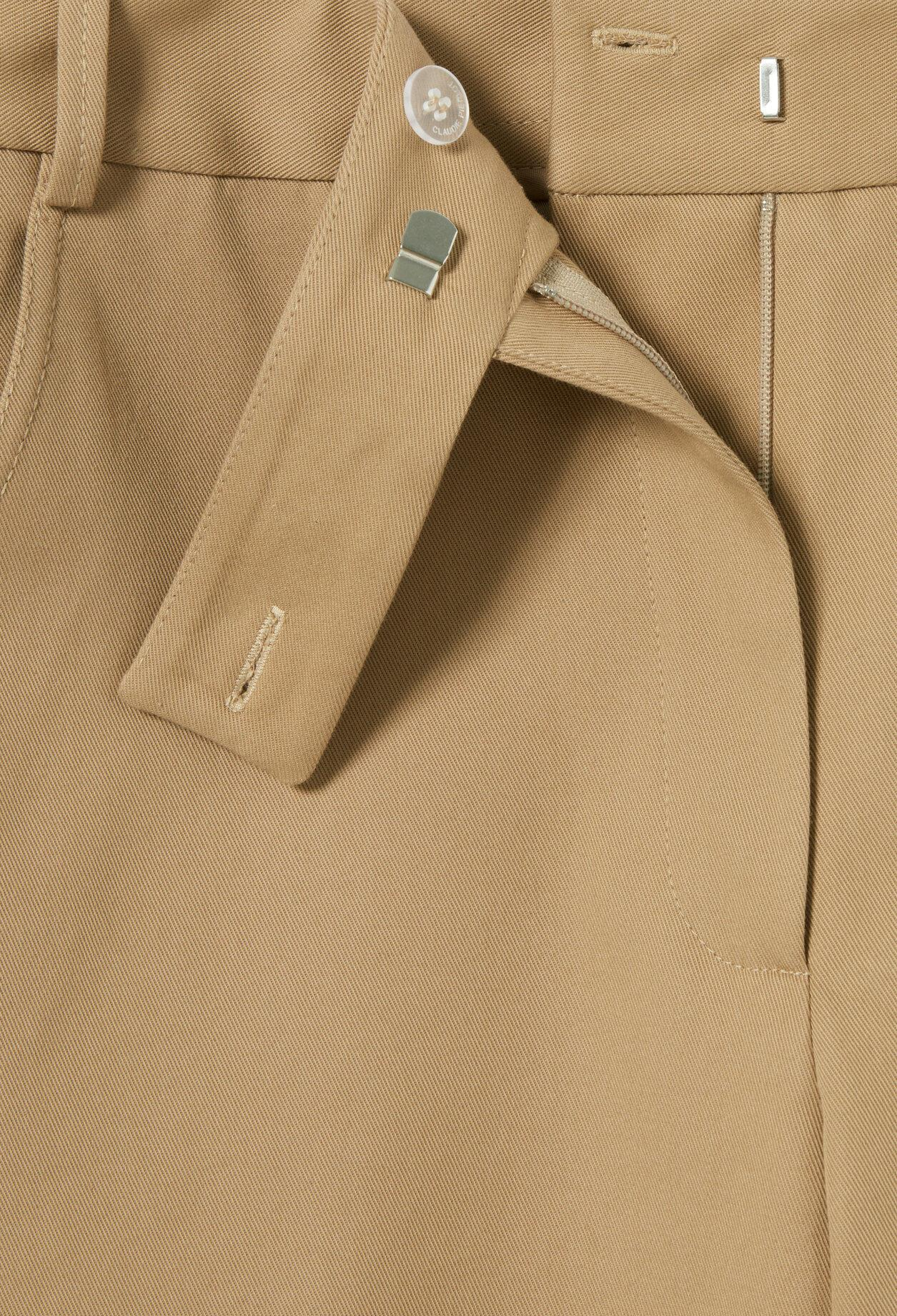 Claudie PierlotCamel Kargo Cep Pantolon