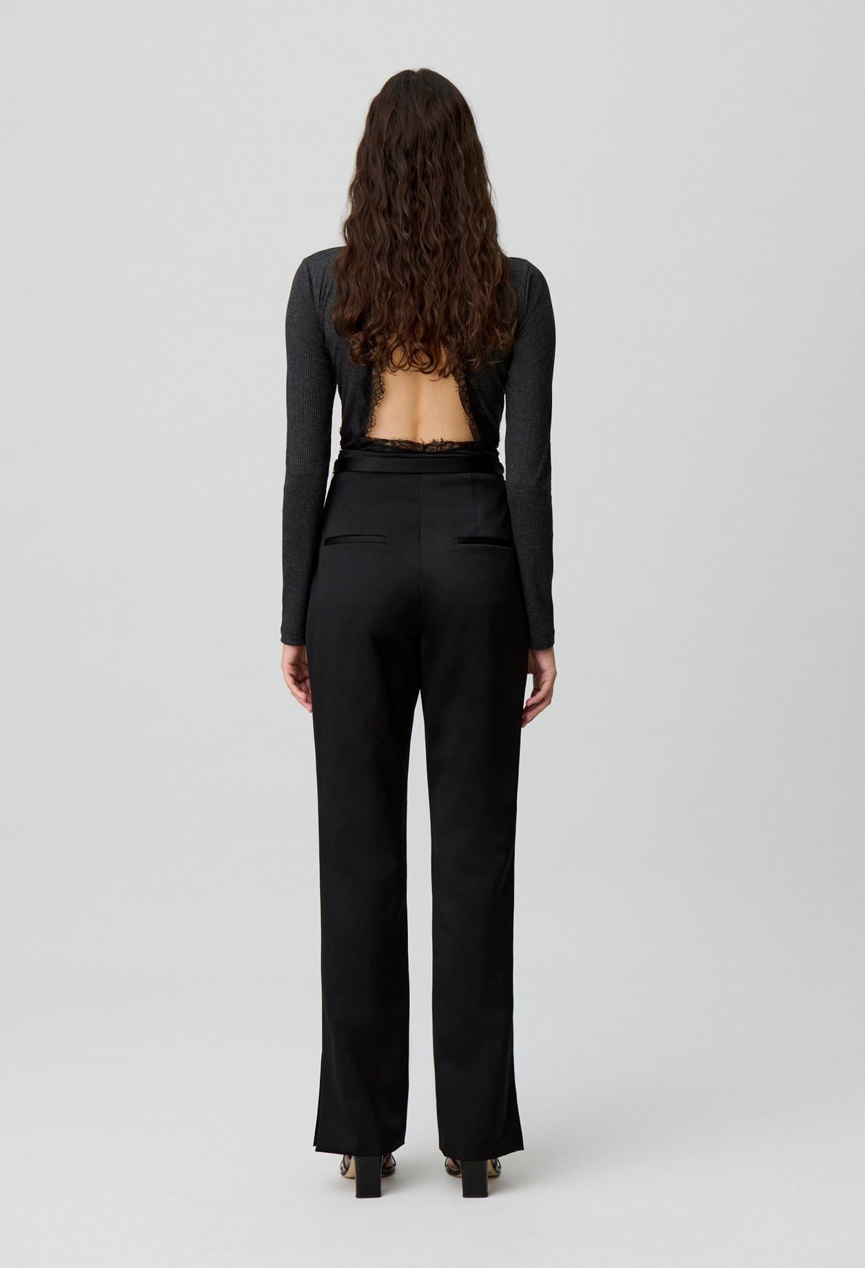 Claudie PierlotDüz Kesim Saten Pantolon