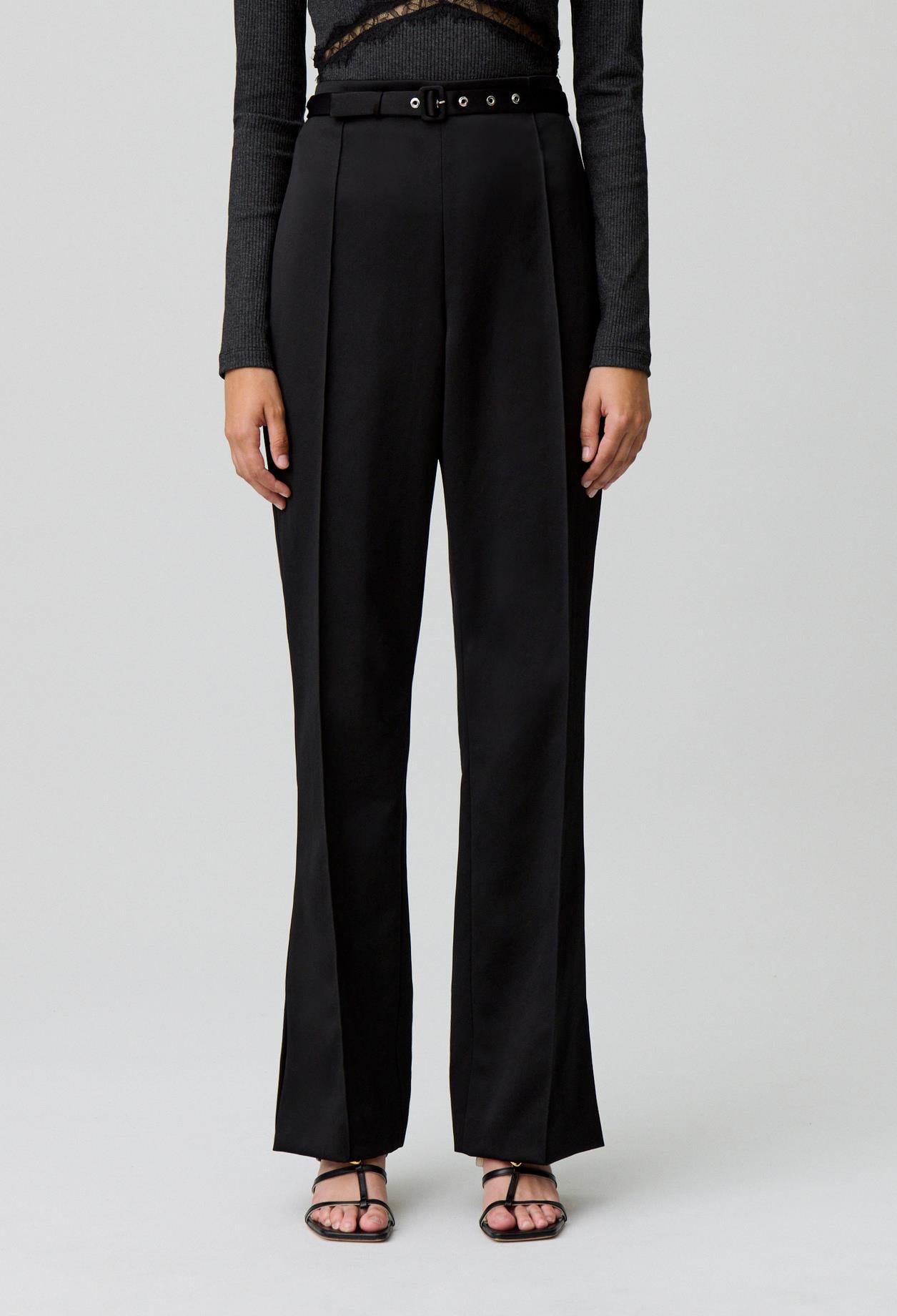 Claudie PierlotDüz Kesim Saten Pantolon