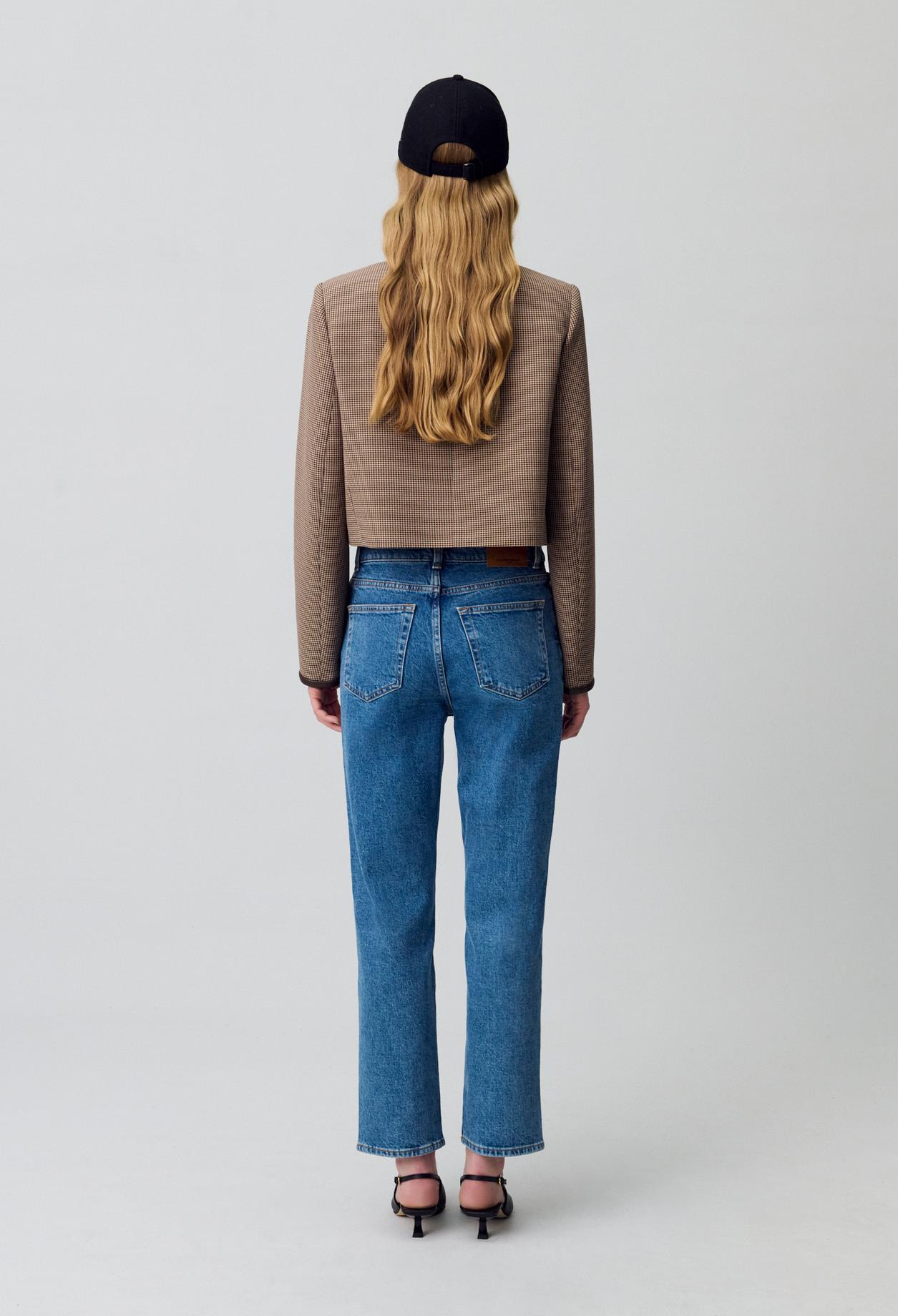 Claudie PierlotDüz Paça Jean Pantolon