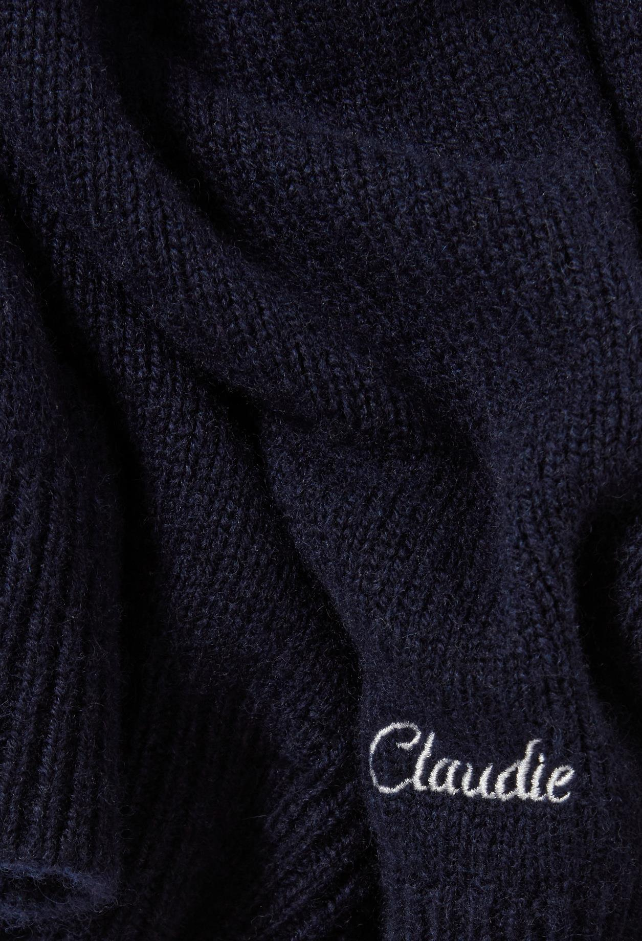 Claudie PierlotŞal Yakalı Triko