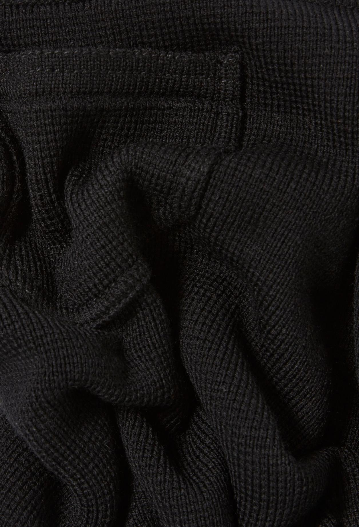 Claudie PierlotSiyah Mini Triko Etek
