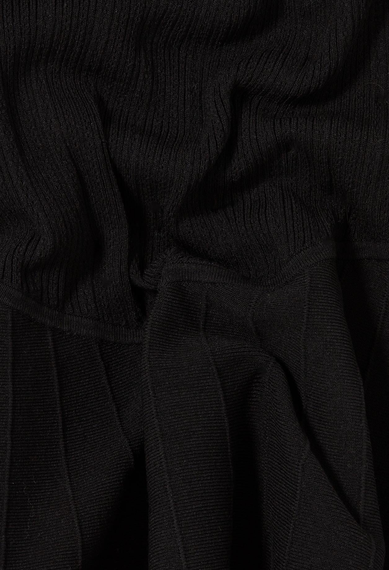 Claudie PierlotSiyah Triko Patenci Elbise