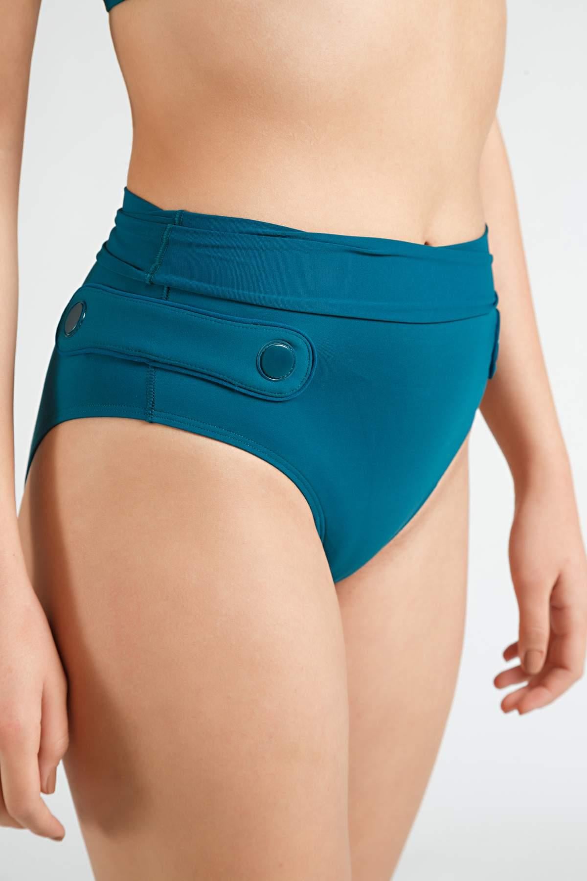 DnudD.NU.D Yüksek Bel Mavi Bikini Altı