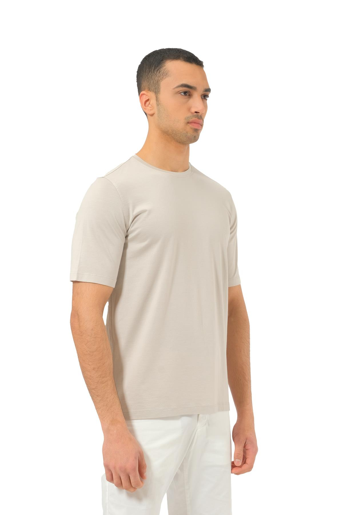 DorianiGri Bisiklet Yaka T-shirt