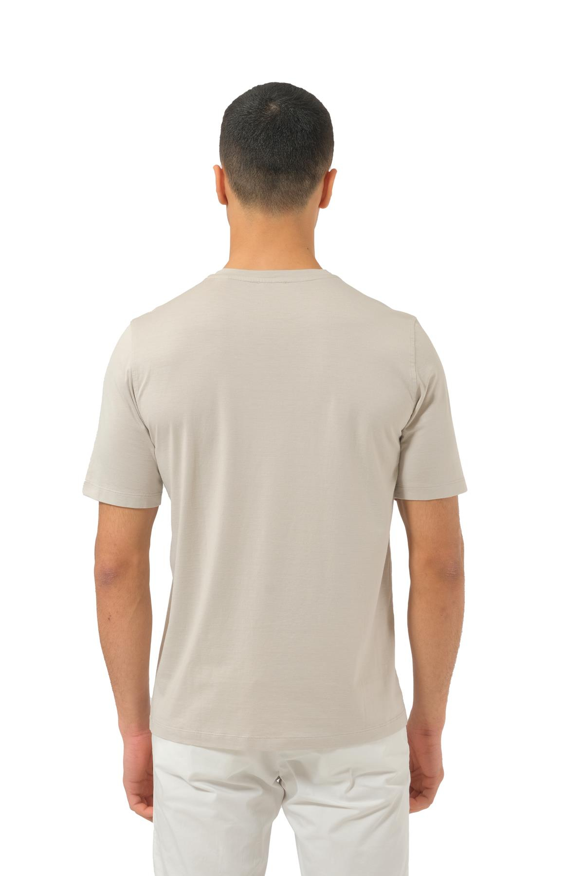DorianiGri Bisiklet Yaka T-shirt