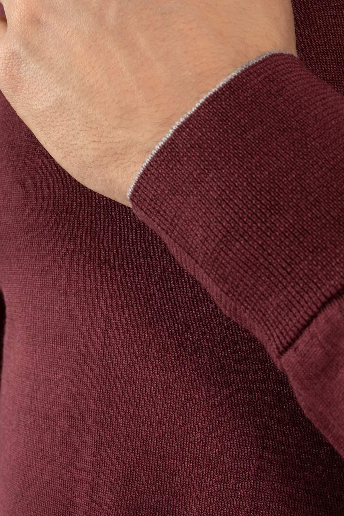 EleventyBordo Merino Yün Triko