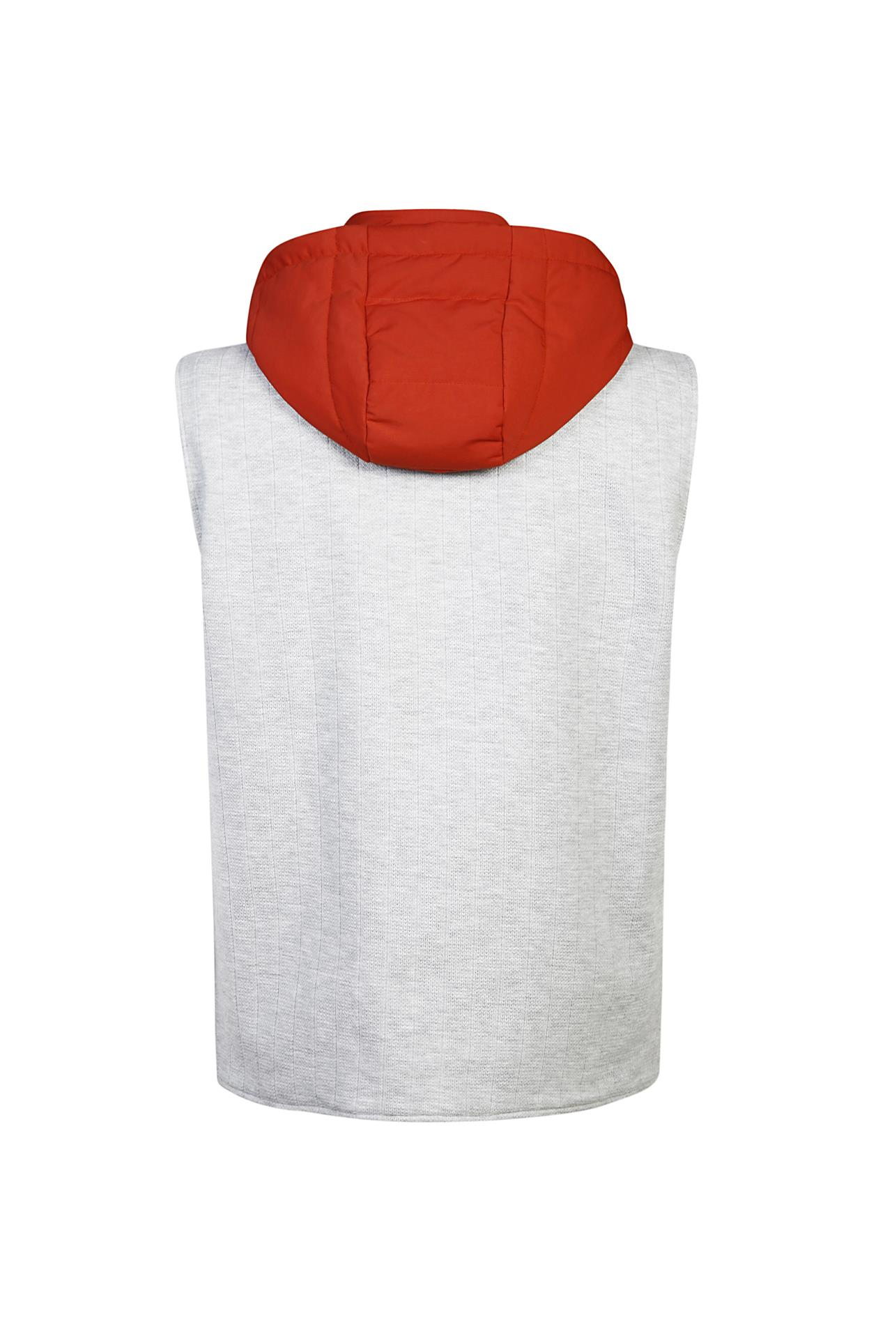 EleventyKapüşonlu Çift Taraflı Yelek