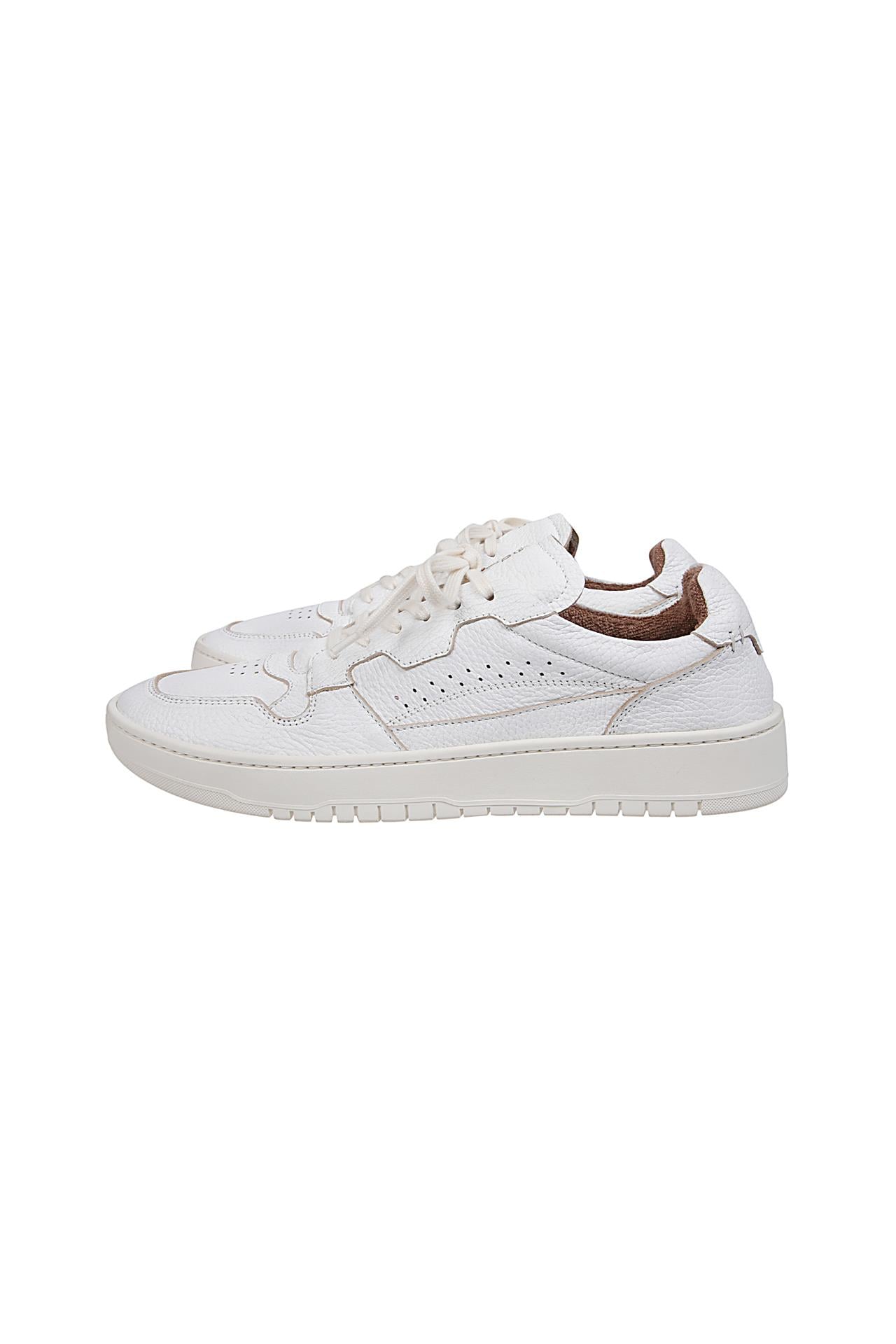EleventyYumuşak Geyik Derisi Beyaz Sneaker