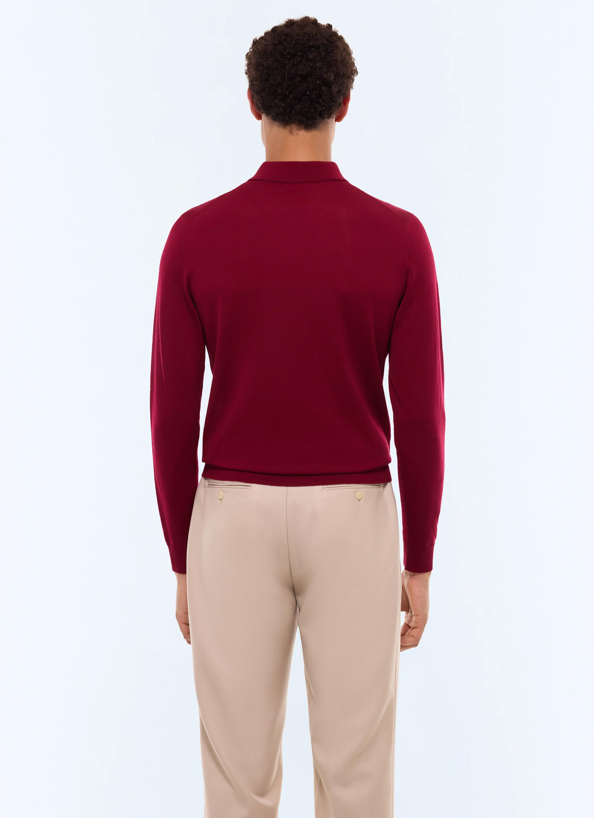 FursacBordo Fit Kesim Polo Yaka Triko