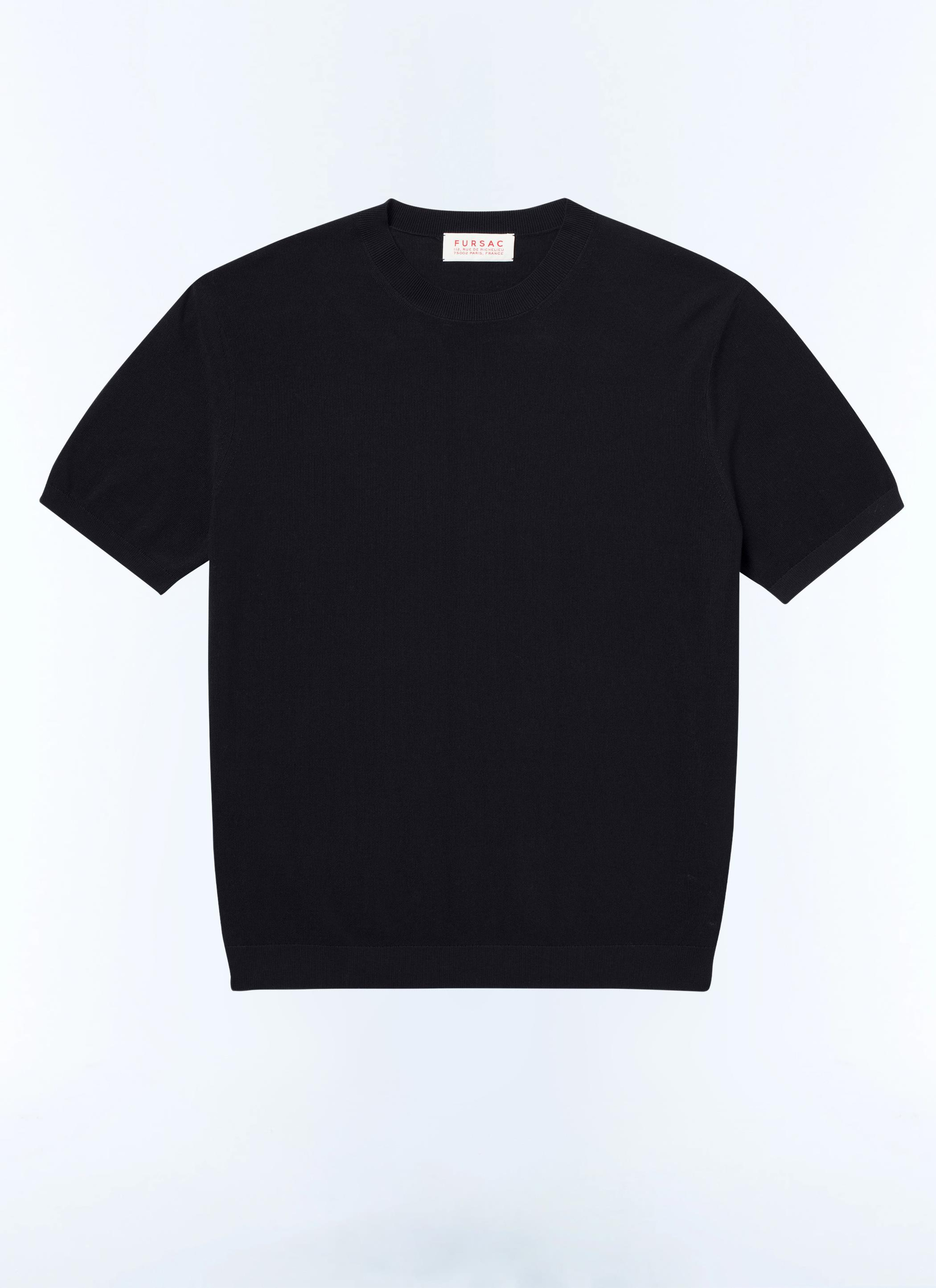 FursacLacivert Pamuk T-Shirt