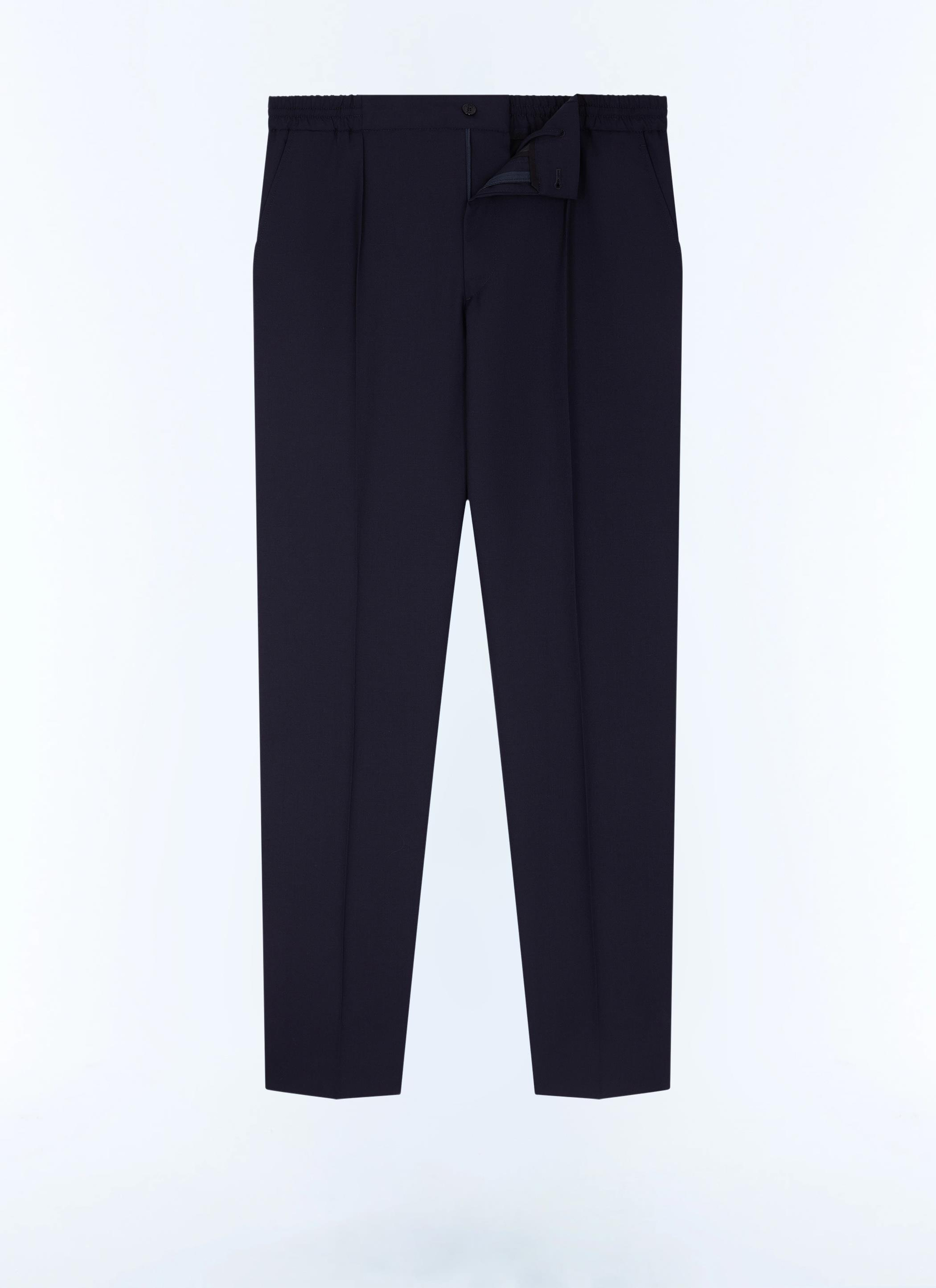 FursacLacivert Rahat Kesim Jersey Pantolon