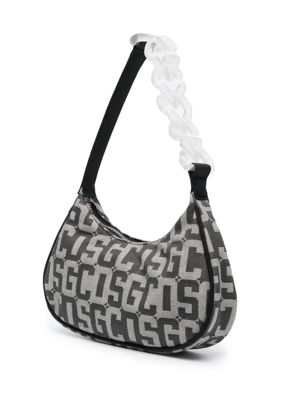 GCDSSiyah Monogram Çanta