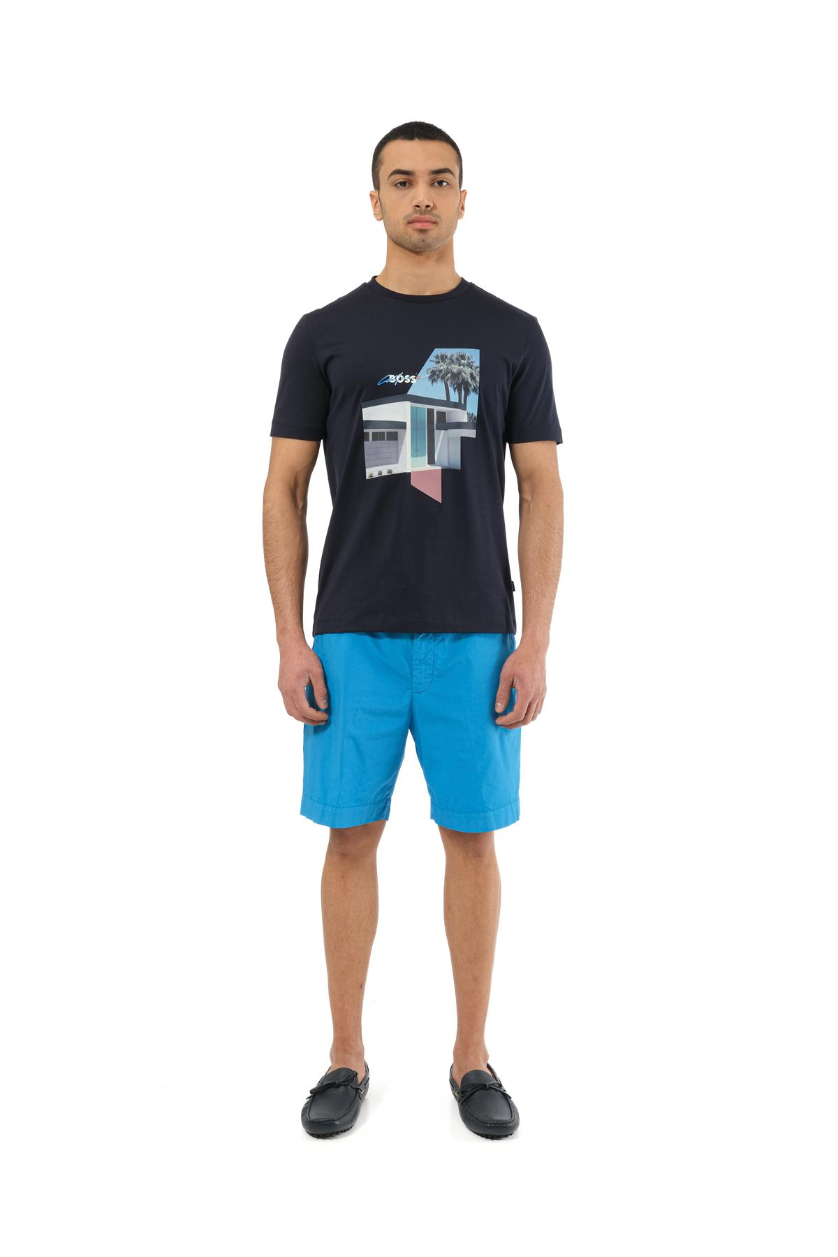 Hugo BossCalifornia Bisiklet Yaka T-shirt