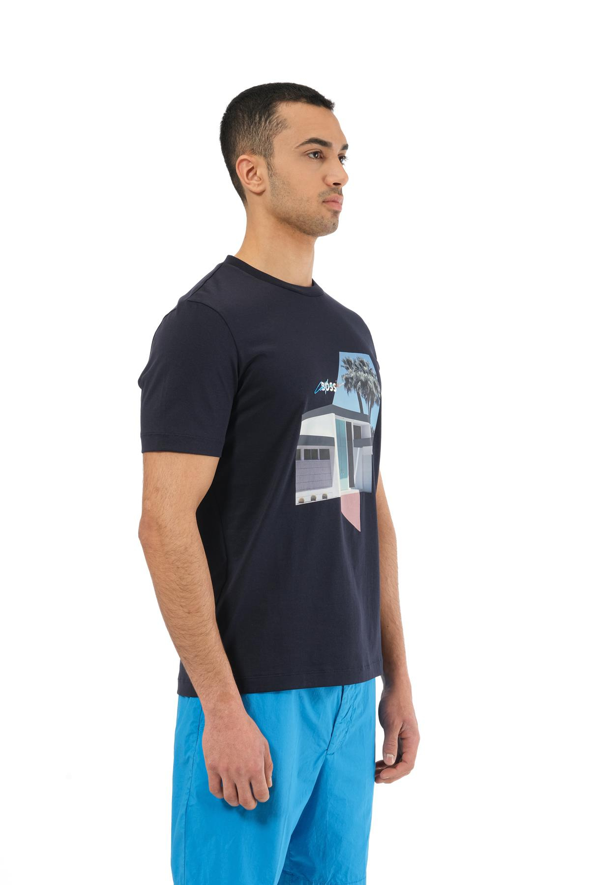Hugo BossCalifornia Bisiklet Yaka T-shirt
