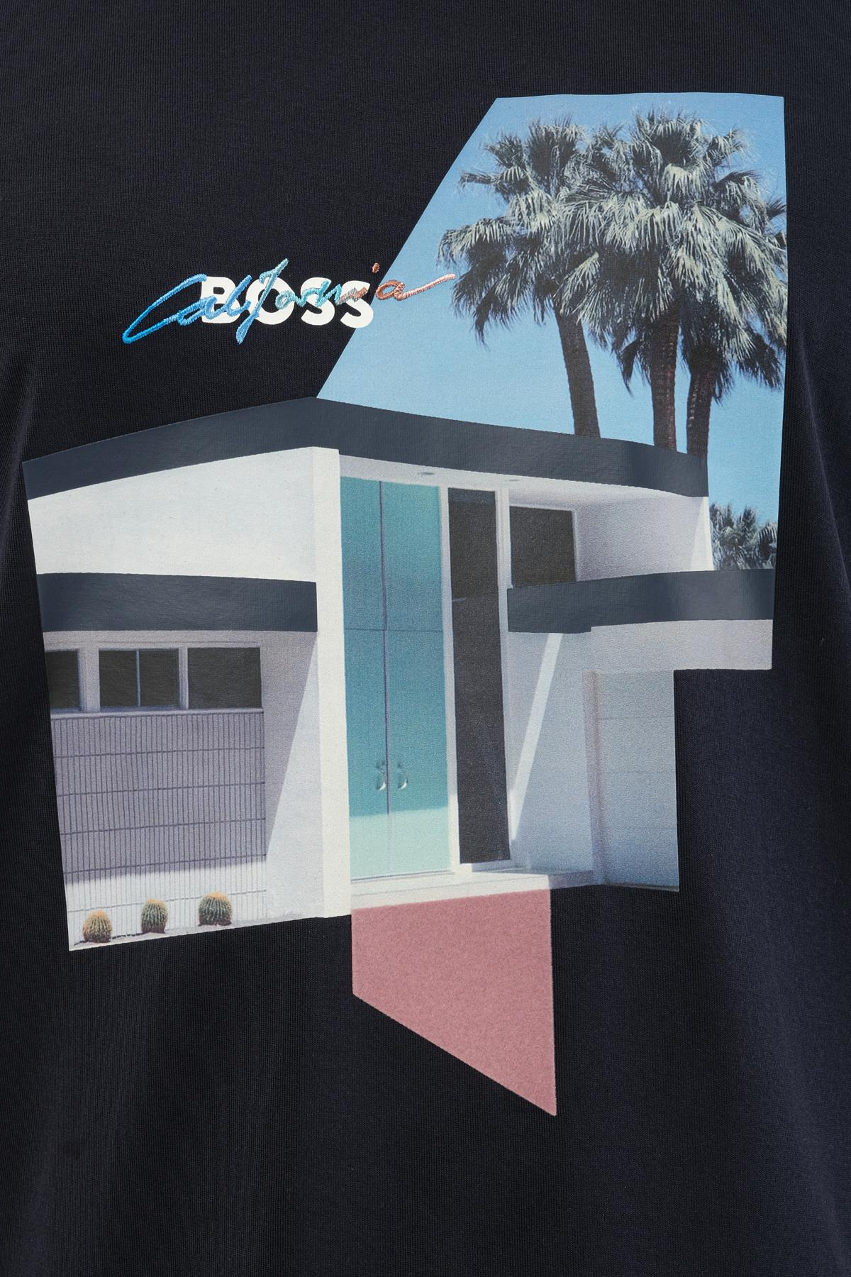 Hugo BossCalifornia Bisiklet Yaka T-shirt