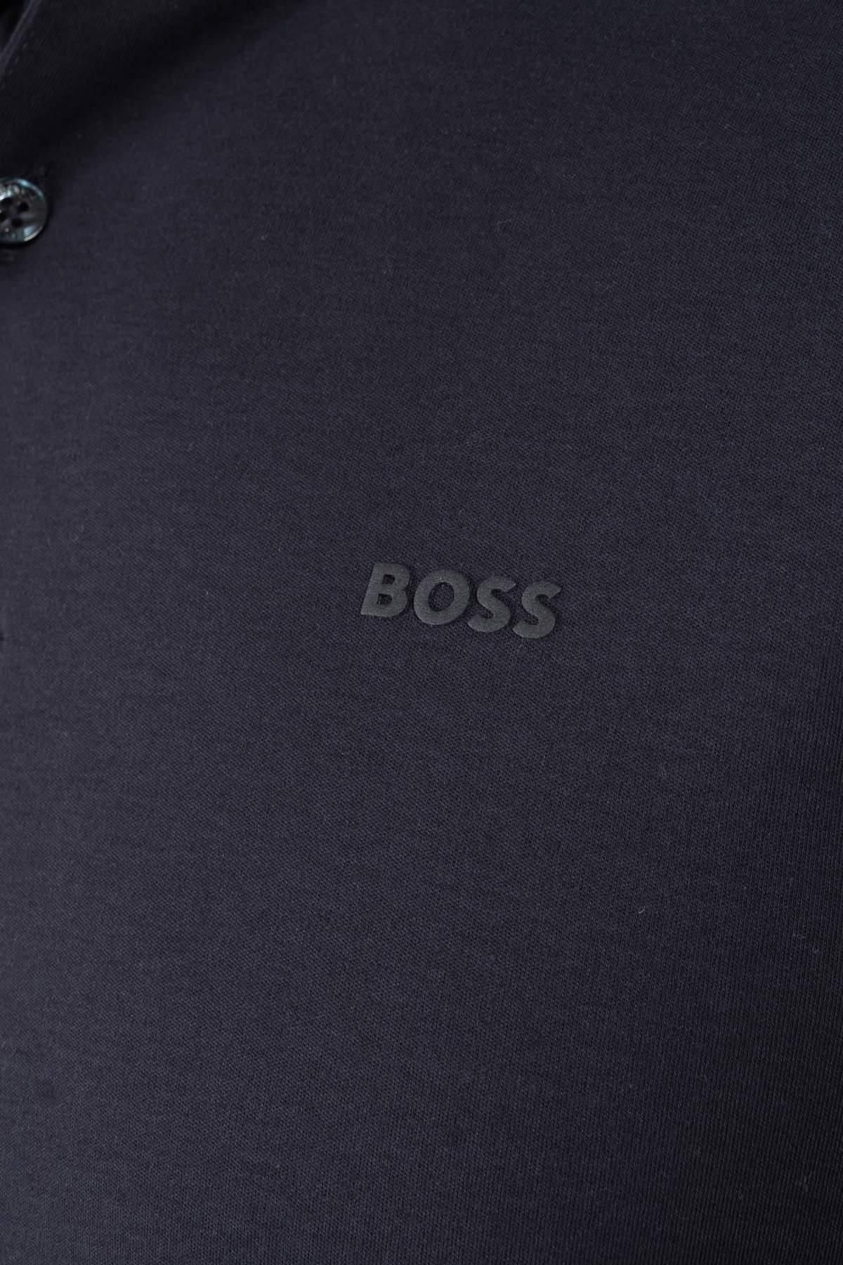 Hugo BossYaka Detaylı Polo Yaka Lacivert T-shirt