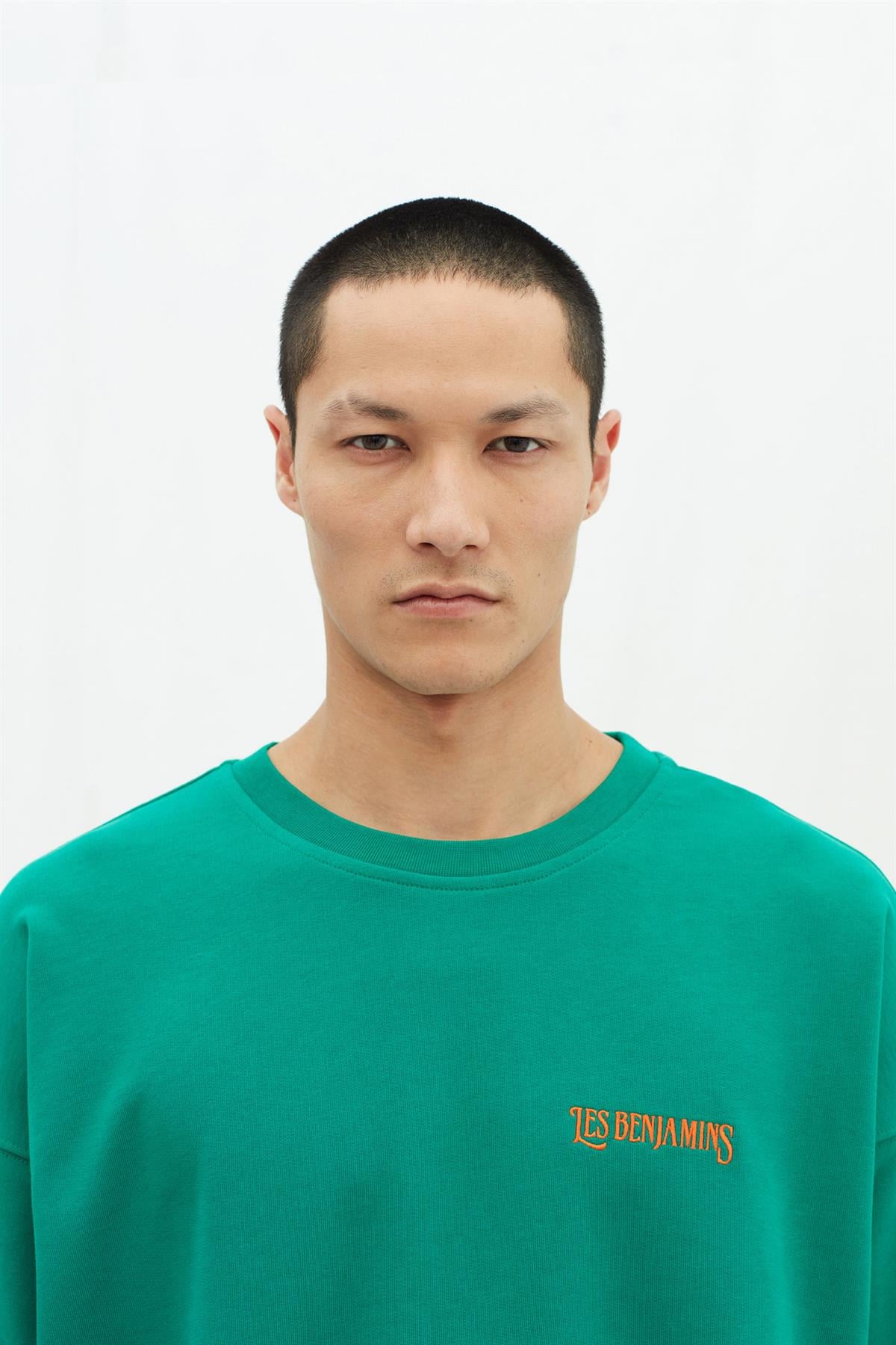 Les BenjaminsArkası Desenli Oversize Sweatshirt