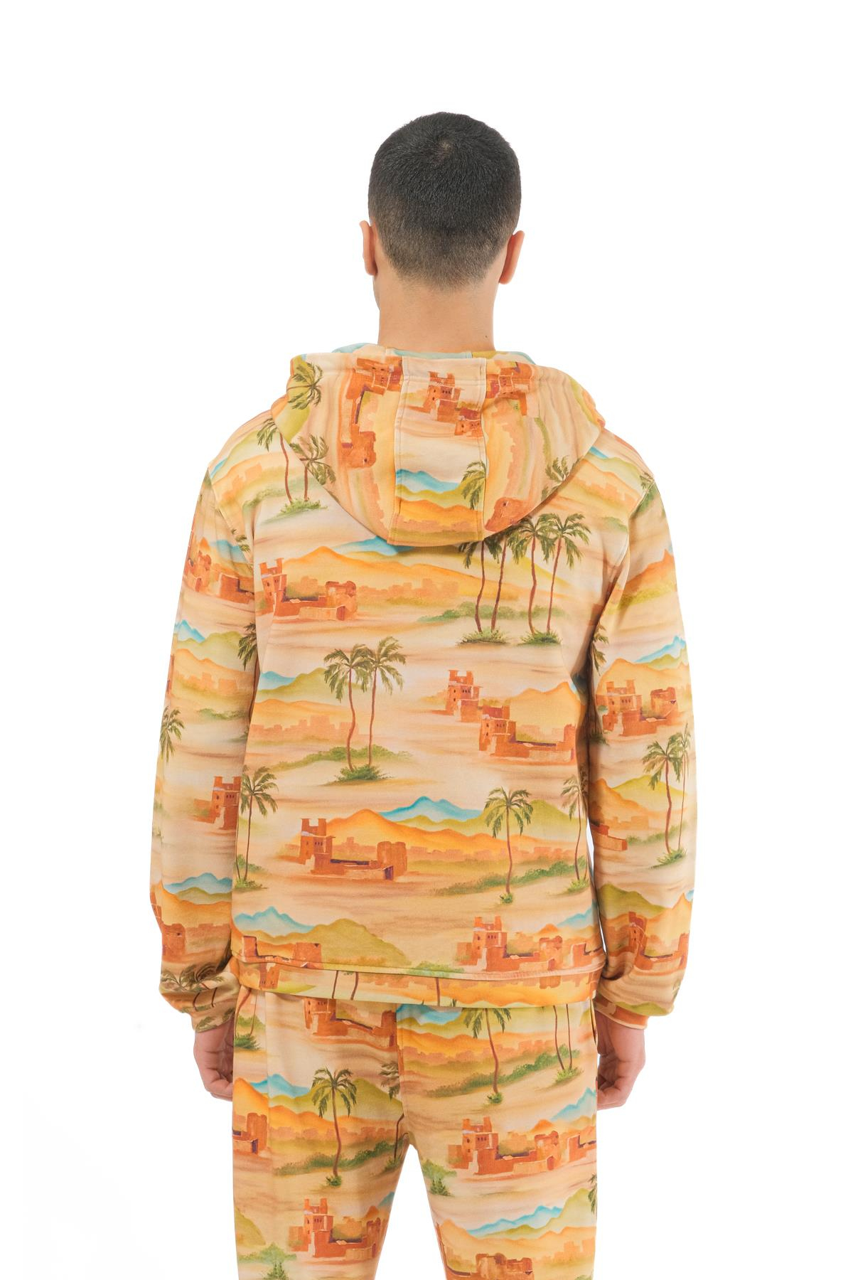 Les BenjaminsDesenli Fermuarlı Sweatshirt