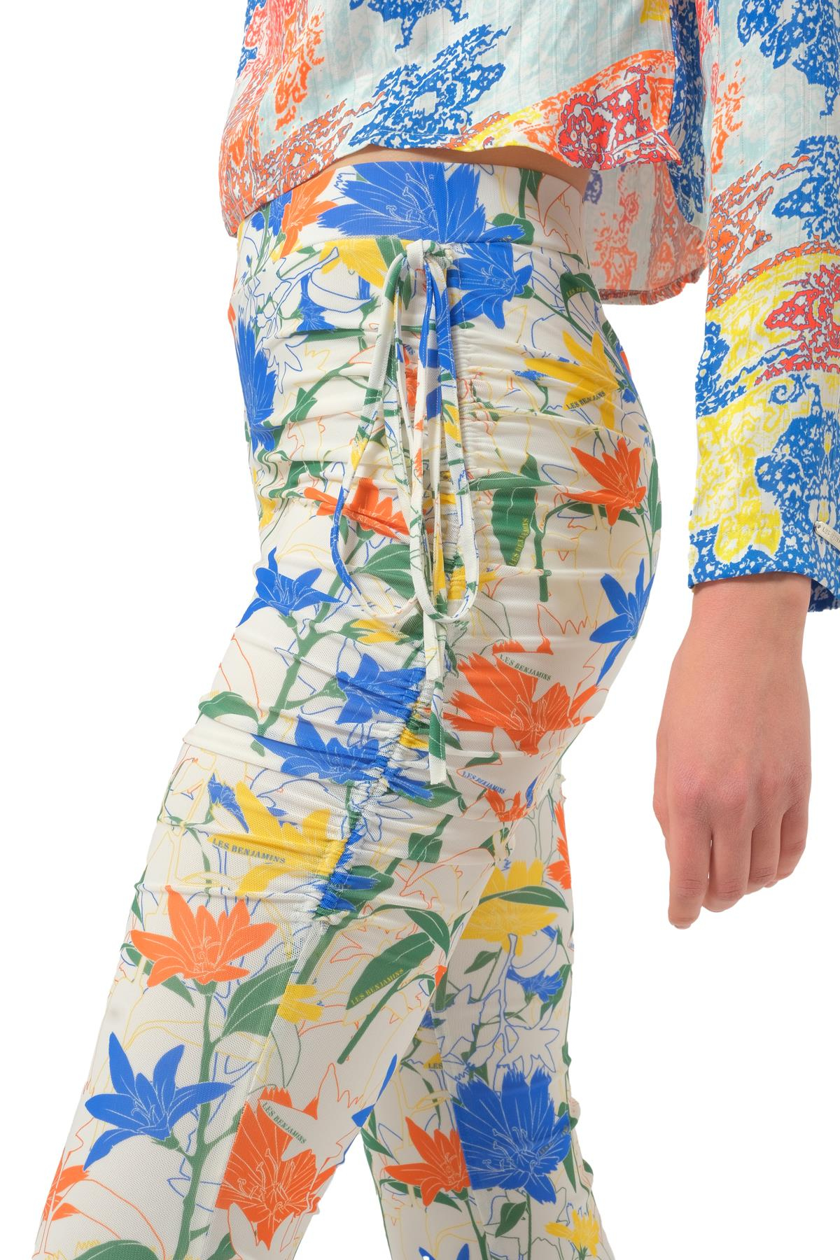 Les BenjaminsFloral Desen Geniş Paça Pantolon