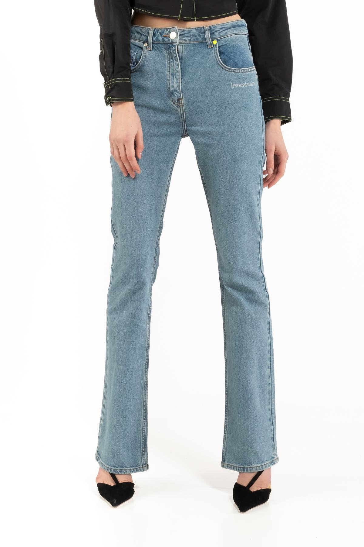 Les BenjaminsGeniş Paça Jean Pantolon