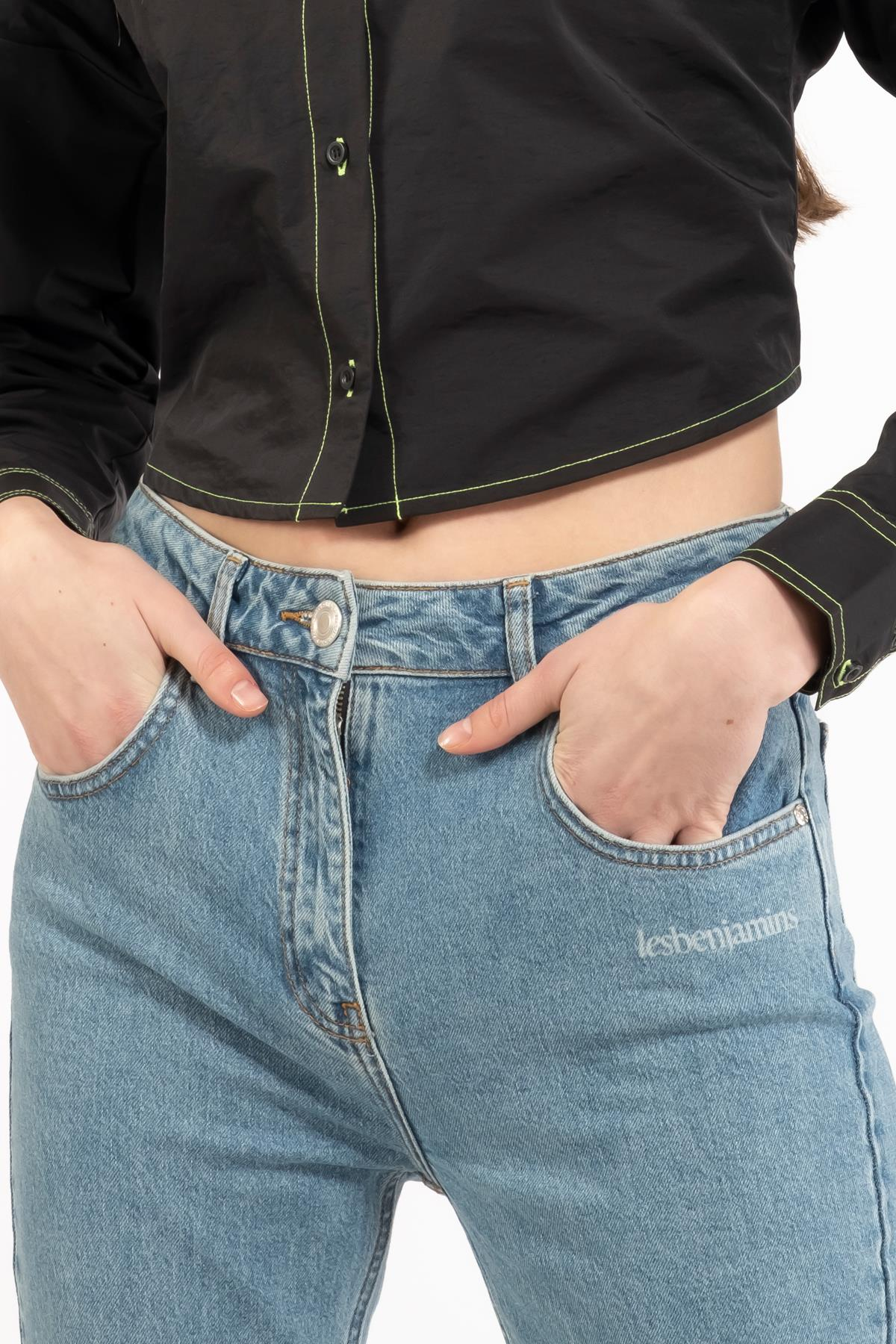 Les BenjaminsGeniş Paça Jean Pantolon