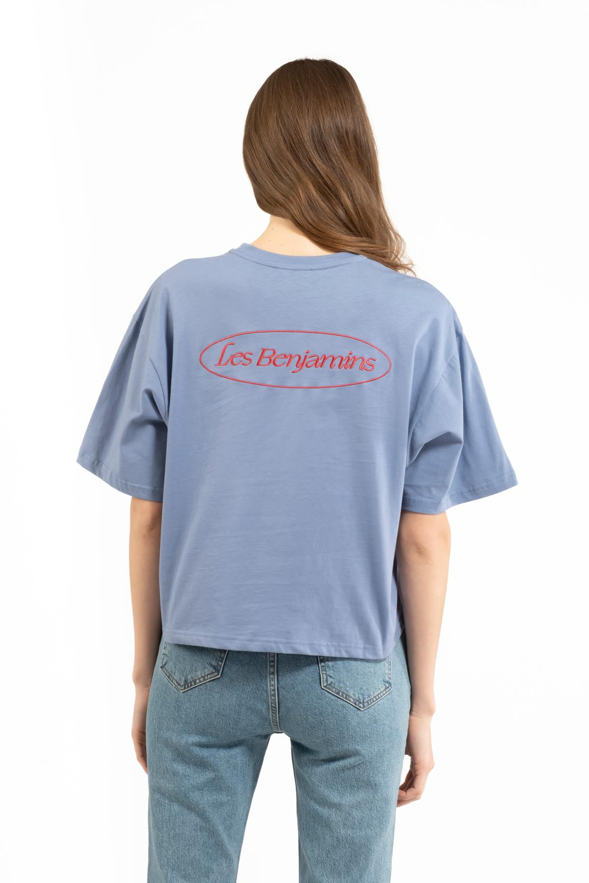 Les BenjaminsOversize Mavi T-shirt