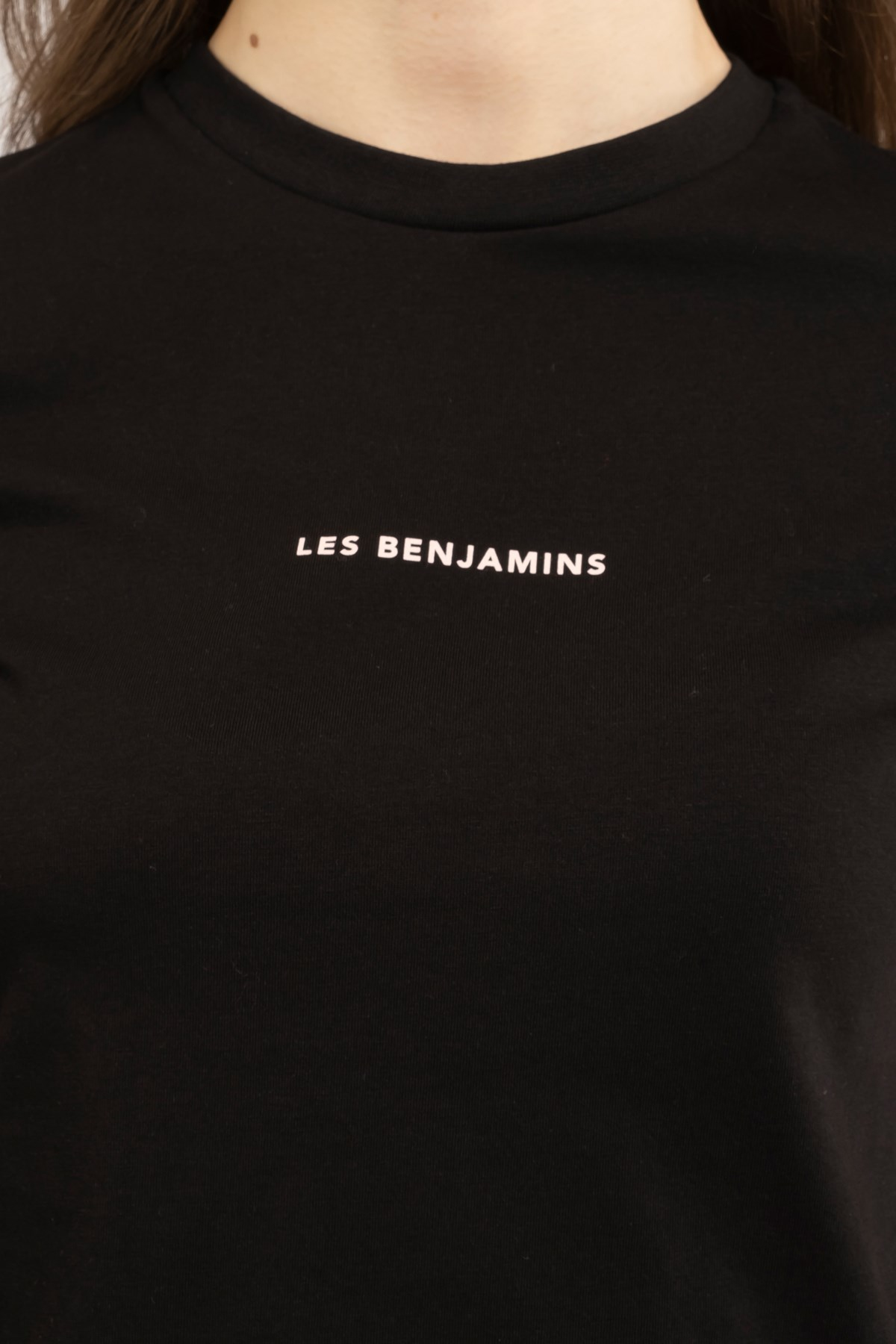 Les BenjaminsSiyah Arkası Desenli T-shirt
