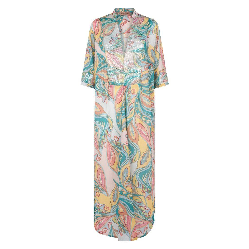 Les TwinsŞal Desenli Kaftan