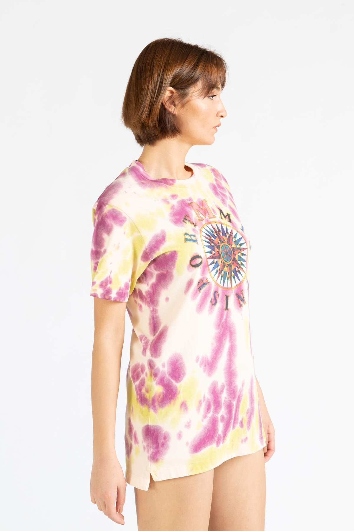 M MissoniM MISSONI Sıfır Yaka Geniş Kesim T-Shirt