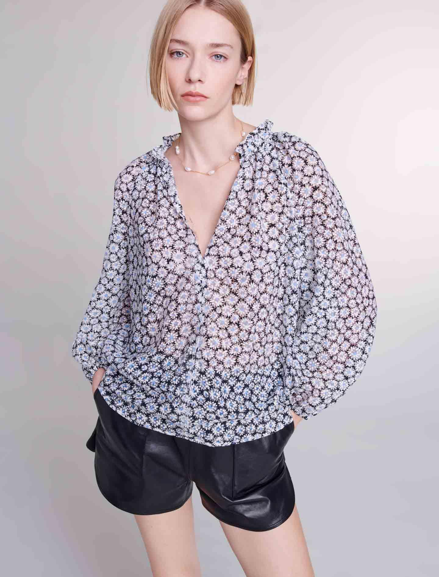 MajeFloral Desen Bluz