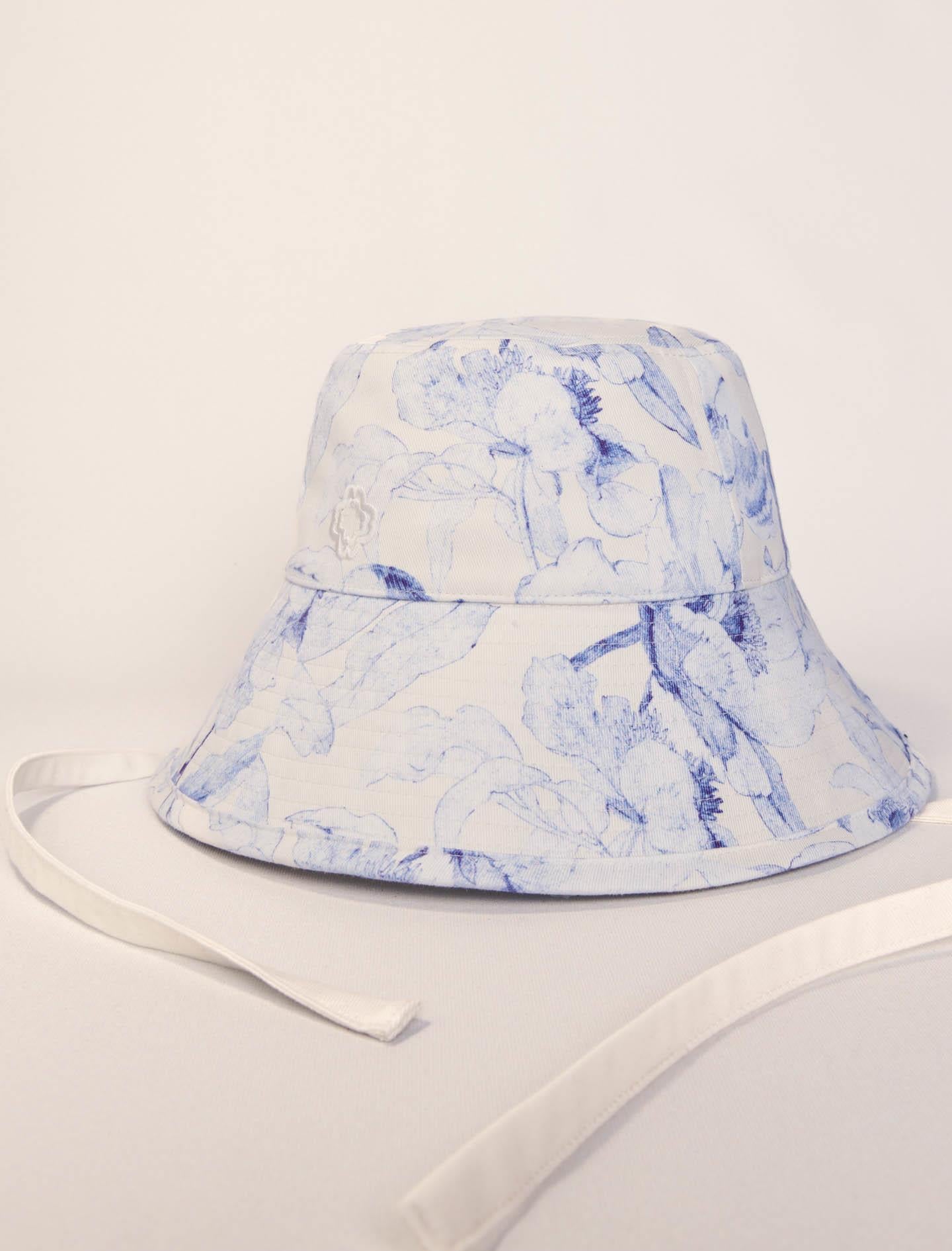 MajeFloral Desenli Bucket Şapka