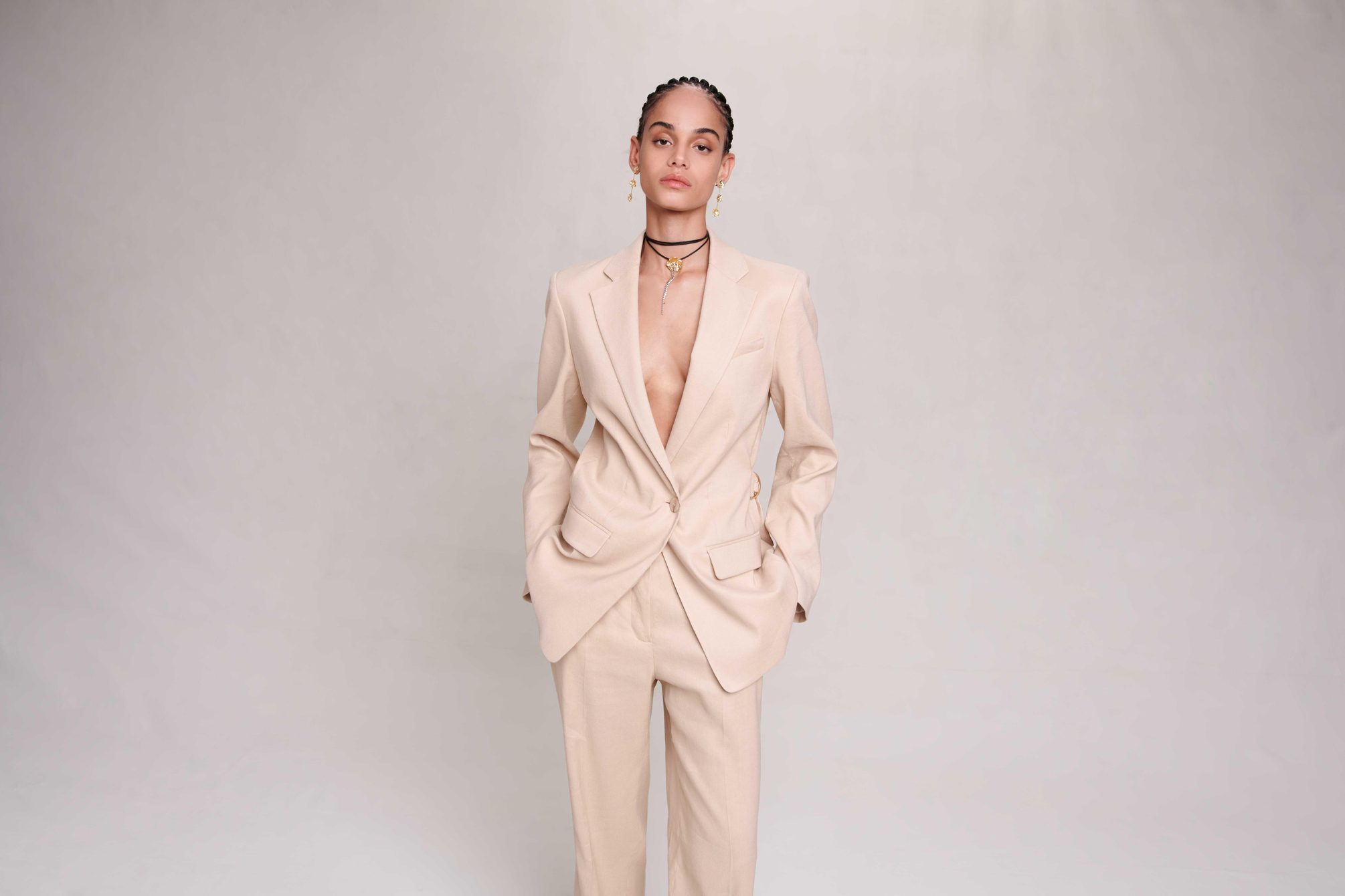 MajeKeten Karışımlı Blazer