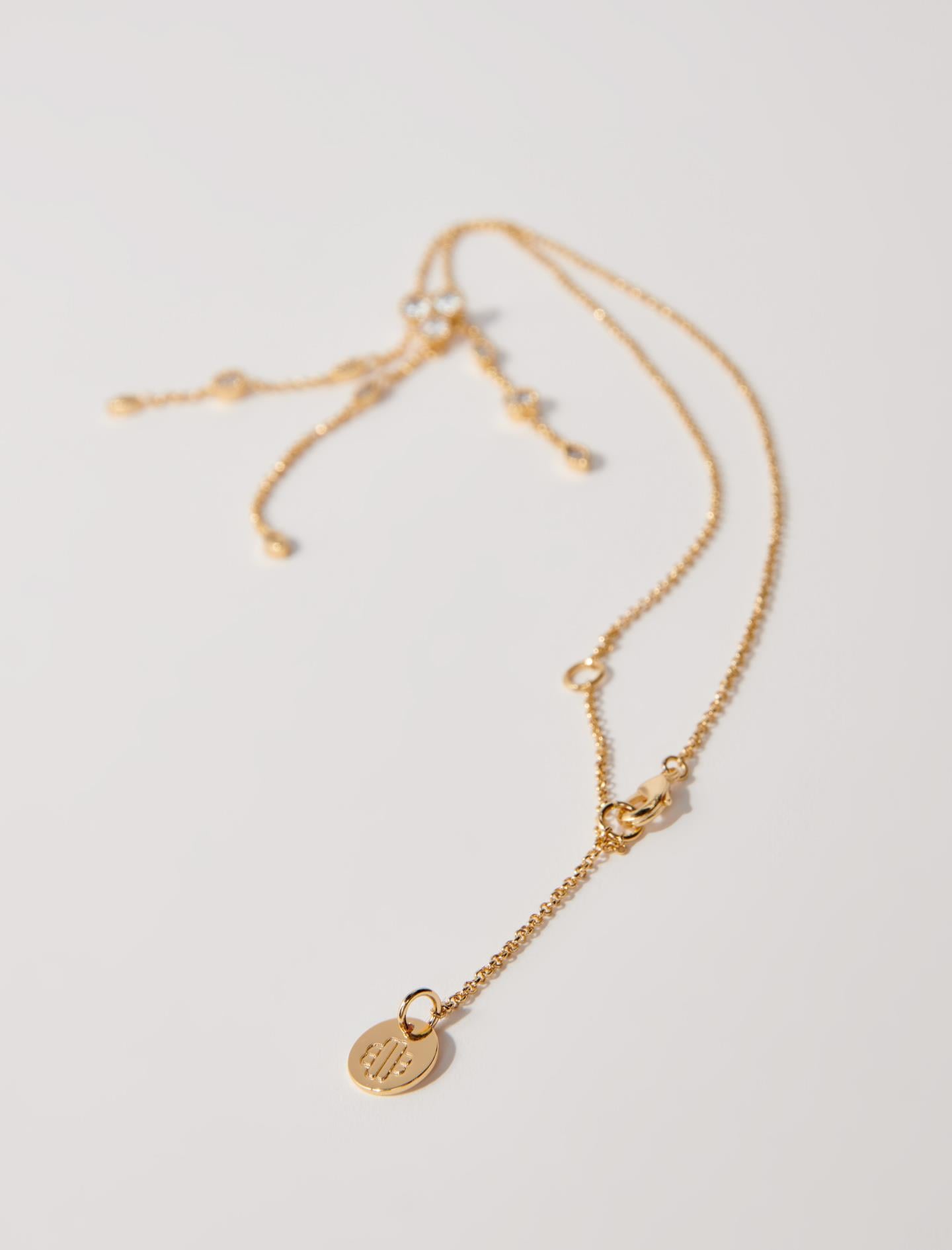 MajeTaşlı Gold Kolye