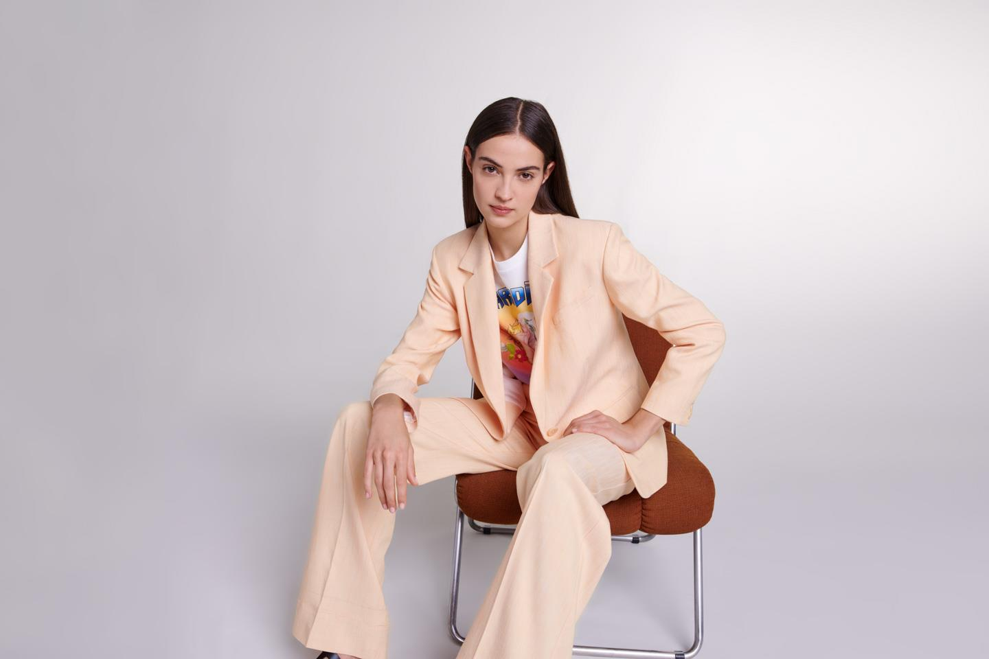 MajeTek Düğme Kapama Blazer