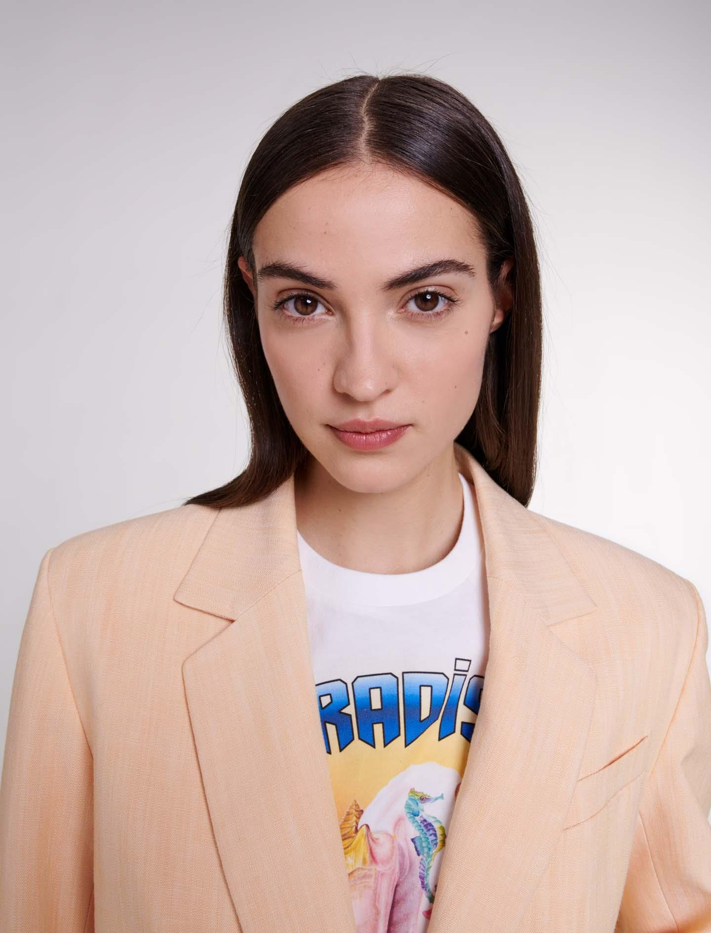 MajeTek Düğme Kapama Blazer