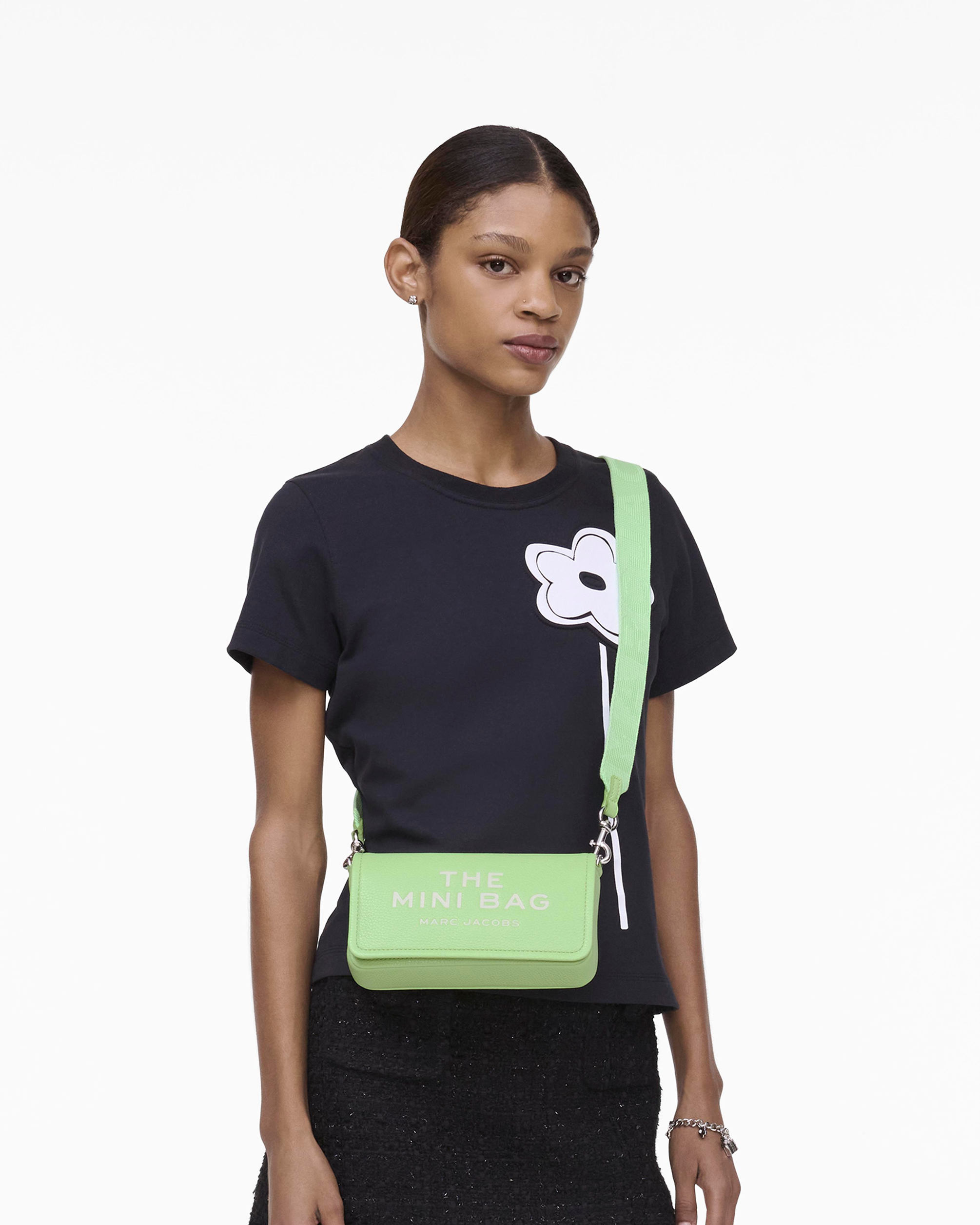 Marc JacobsMini Yeşil Kadın Deri Çapraz Çanta