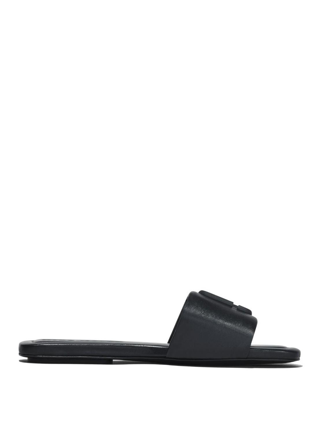 Marc JacobsSiyah Deri Terlik