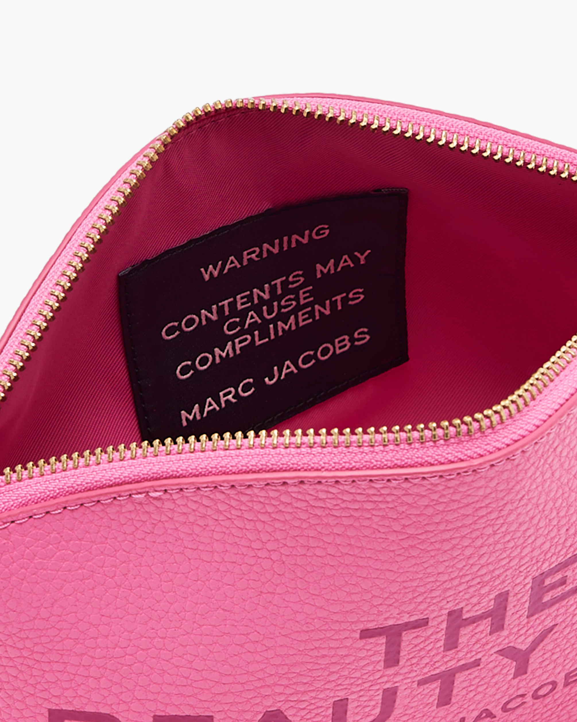 Marc JacobsThe Beauty Pembe Deri Makyaj Çantası