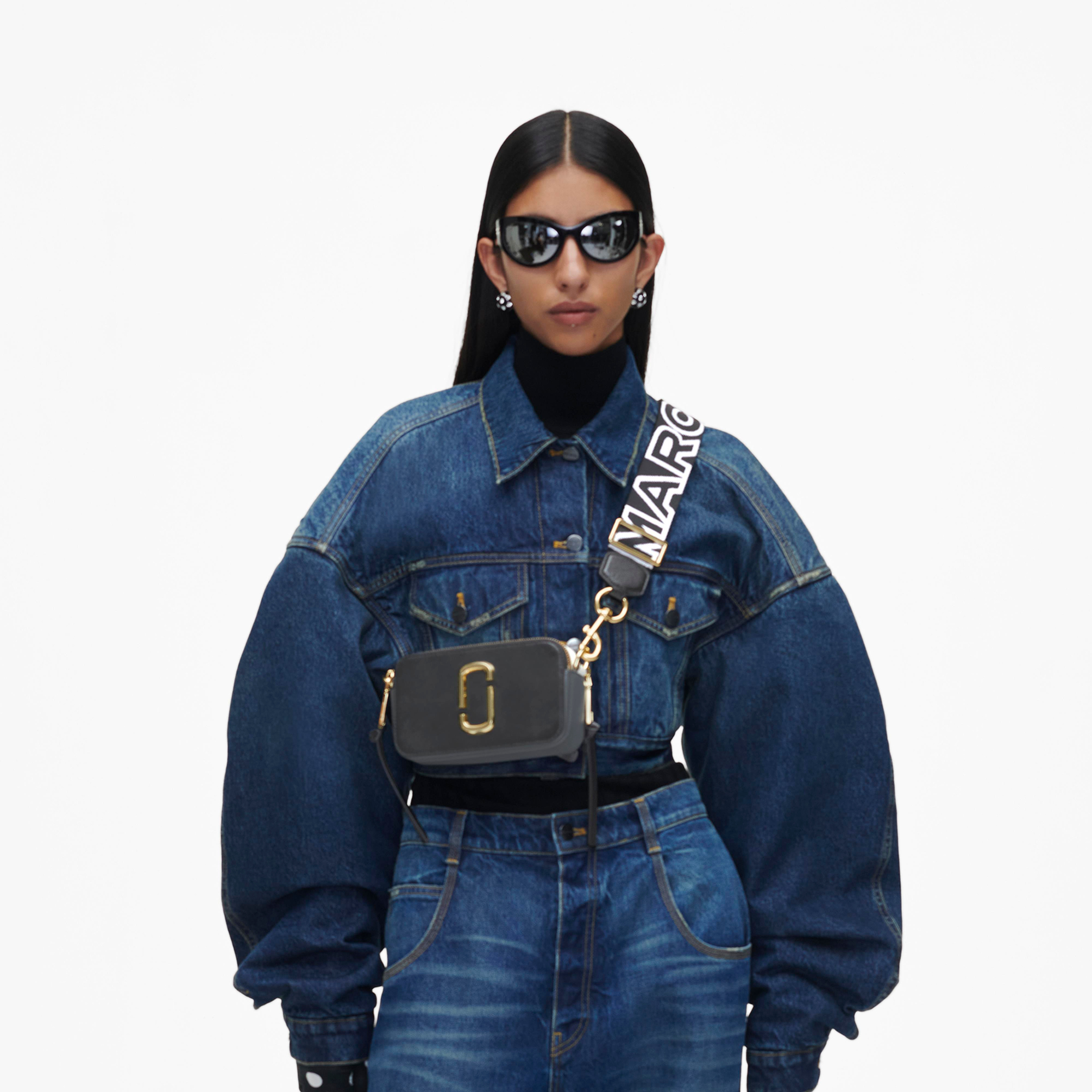 Marc JacobsThe Snapshot Siyah Kadın Deri Çapraz Çanta