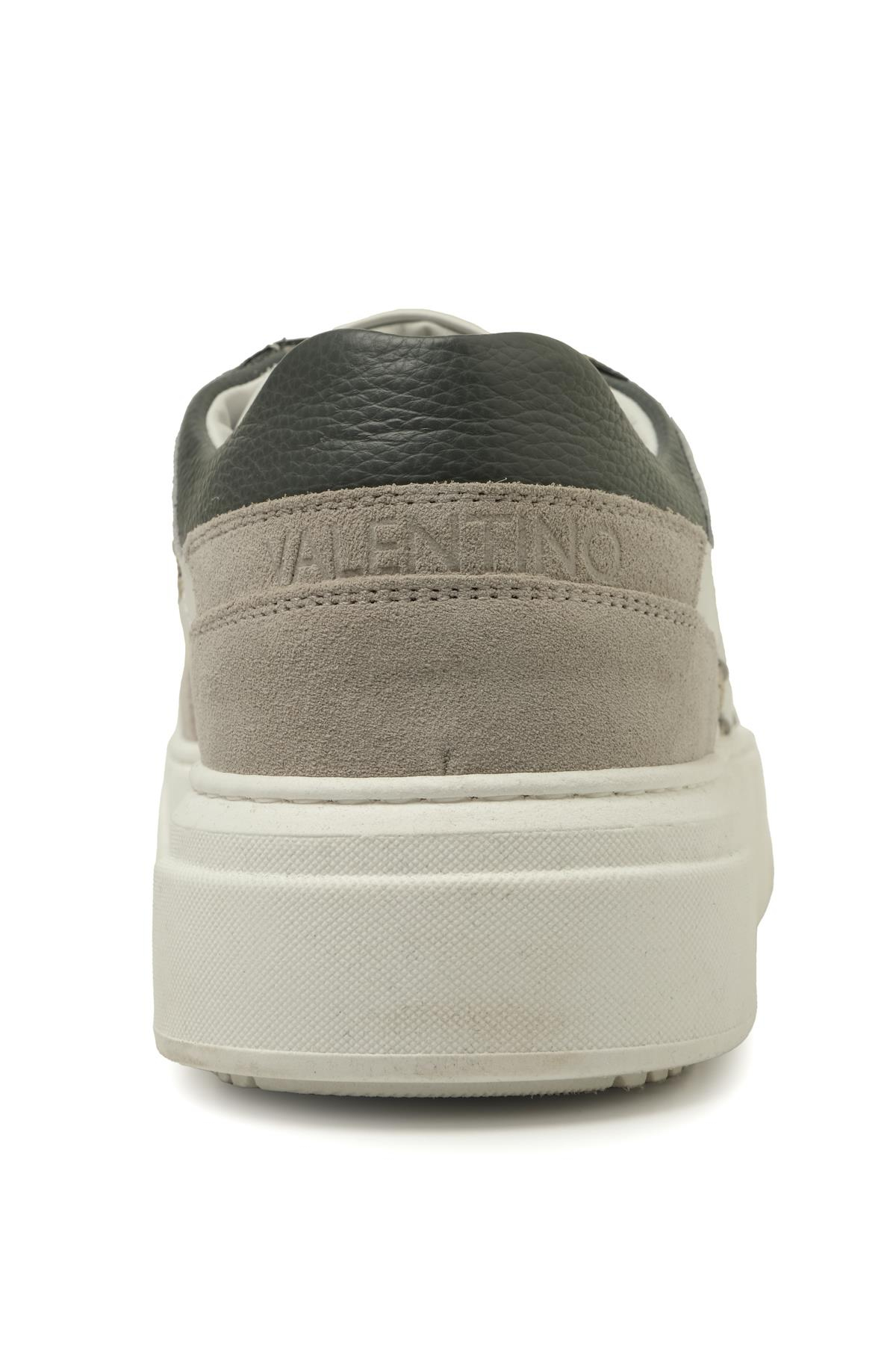 Mario ValentinoPlatform Taban Beyaz Erkek Sneaker
