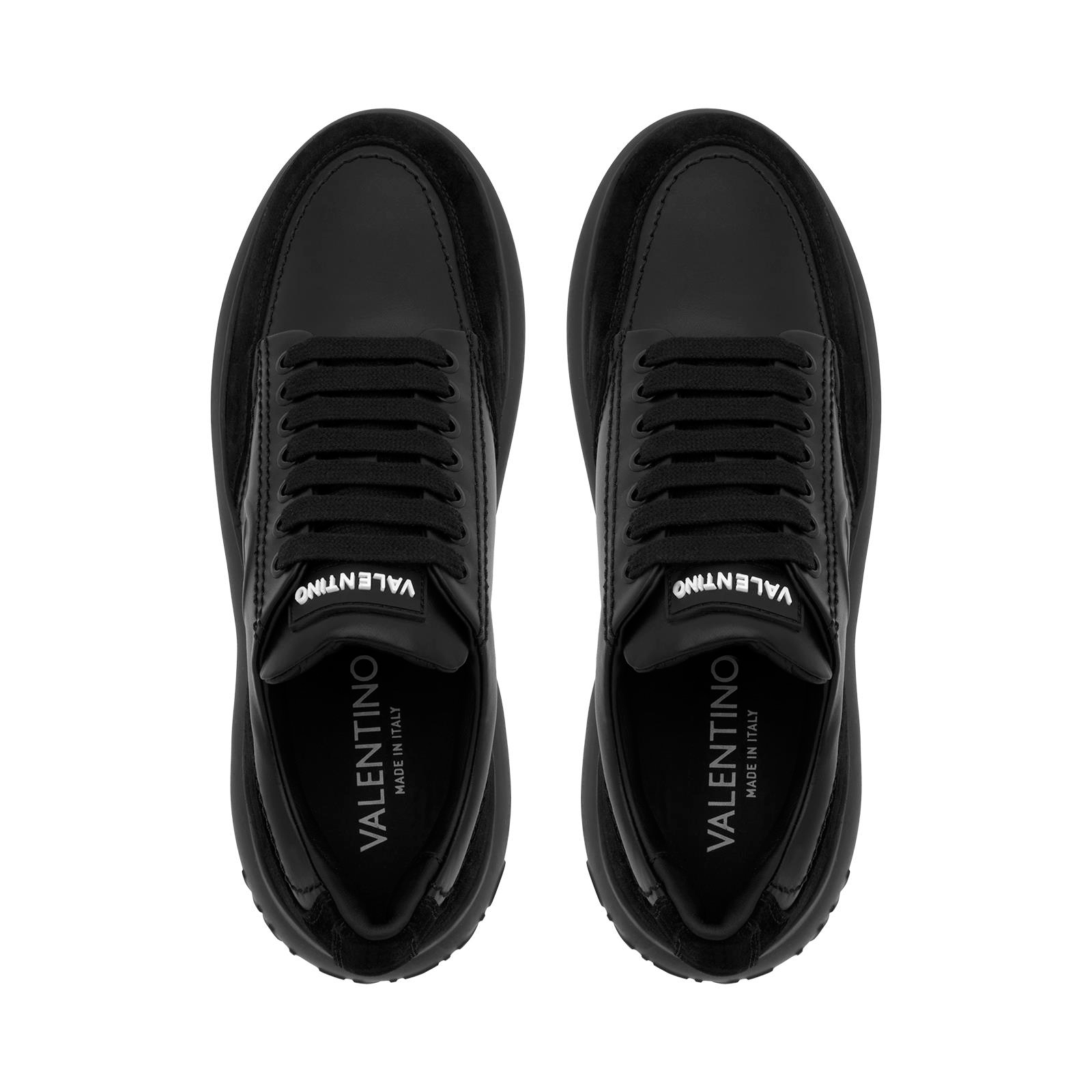 Mario ValentinoSiyah Süet Erkek Sneaker
