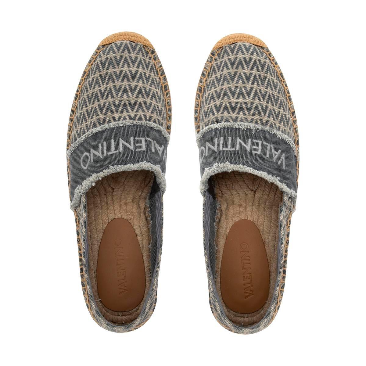 Mario ValentinoV Desen Denim Erkek Espadril